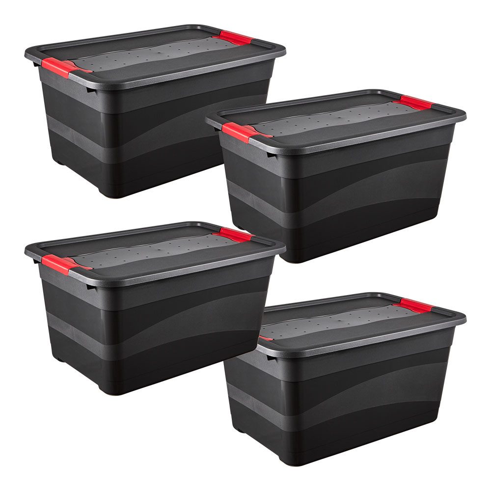keeeper Transportbehälter eckhart, (Set, 4-St), Transportbehälter extra stabil