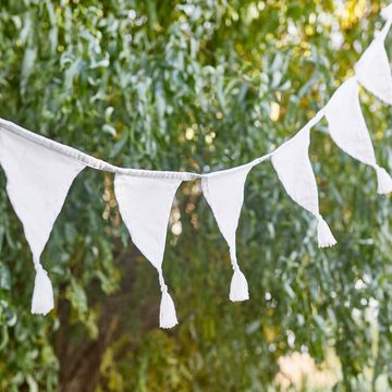 BUTLERS Wanddekoobjekt MIDSOMMAR Girlande mit Tassel Länge 600cm