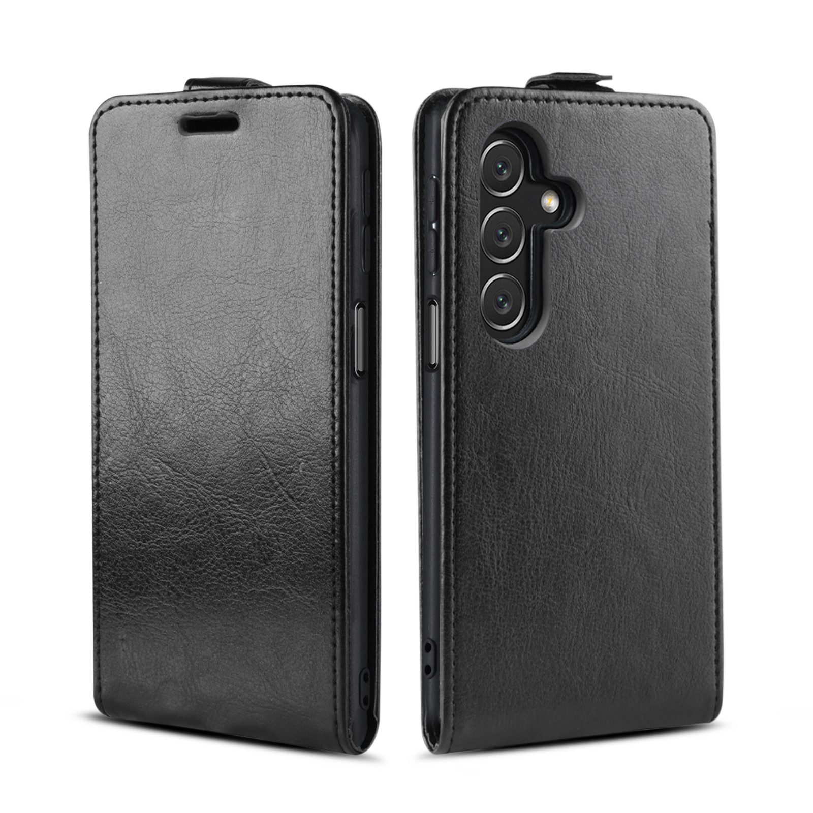 Tec-Expert Handyhülle Cover Hülle für Samsung Galaxy A14 5G / Samsung Galaxy A14 6.6 Zoll, 6.6", Tasche Klapphülle Case mit Kartenfach Fliphülle vertikal