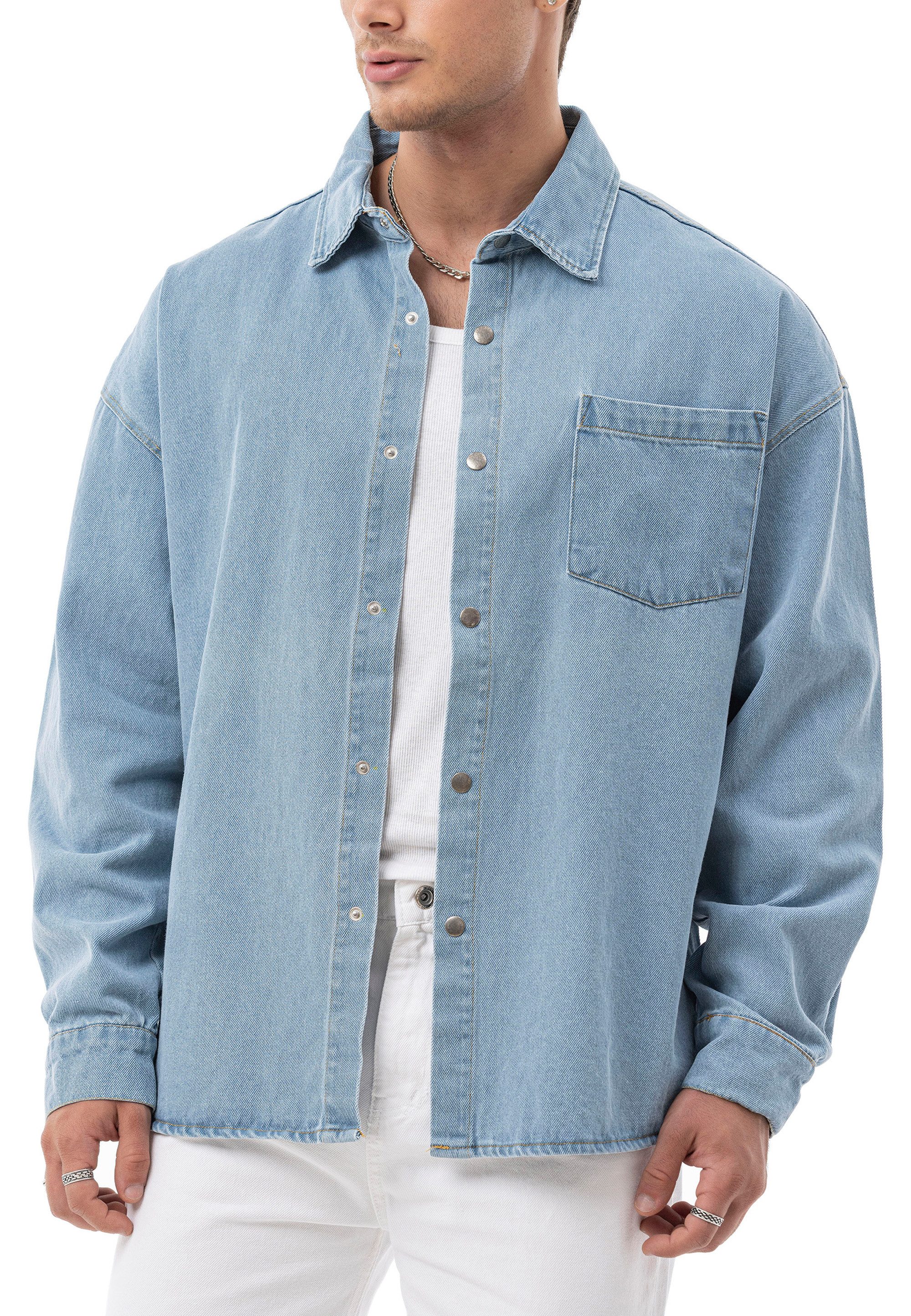 RedBridge Jeanshemd by Spruce - Denim-Hemd günstig online kaufen