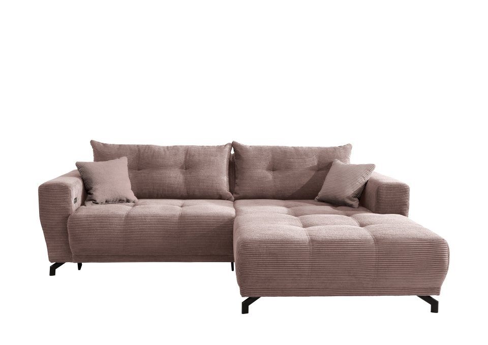 Myhomelando Ecksofa Cord Renegade L-Form, Elektrofunktion, günstig online kaufen