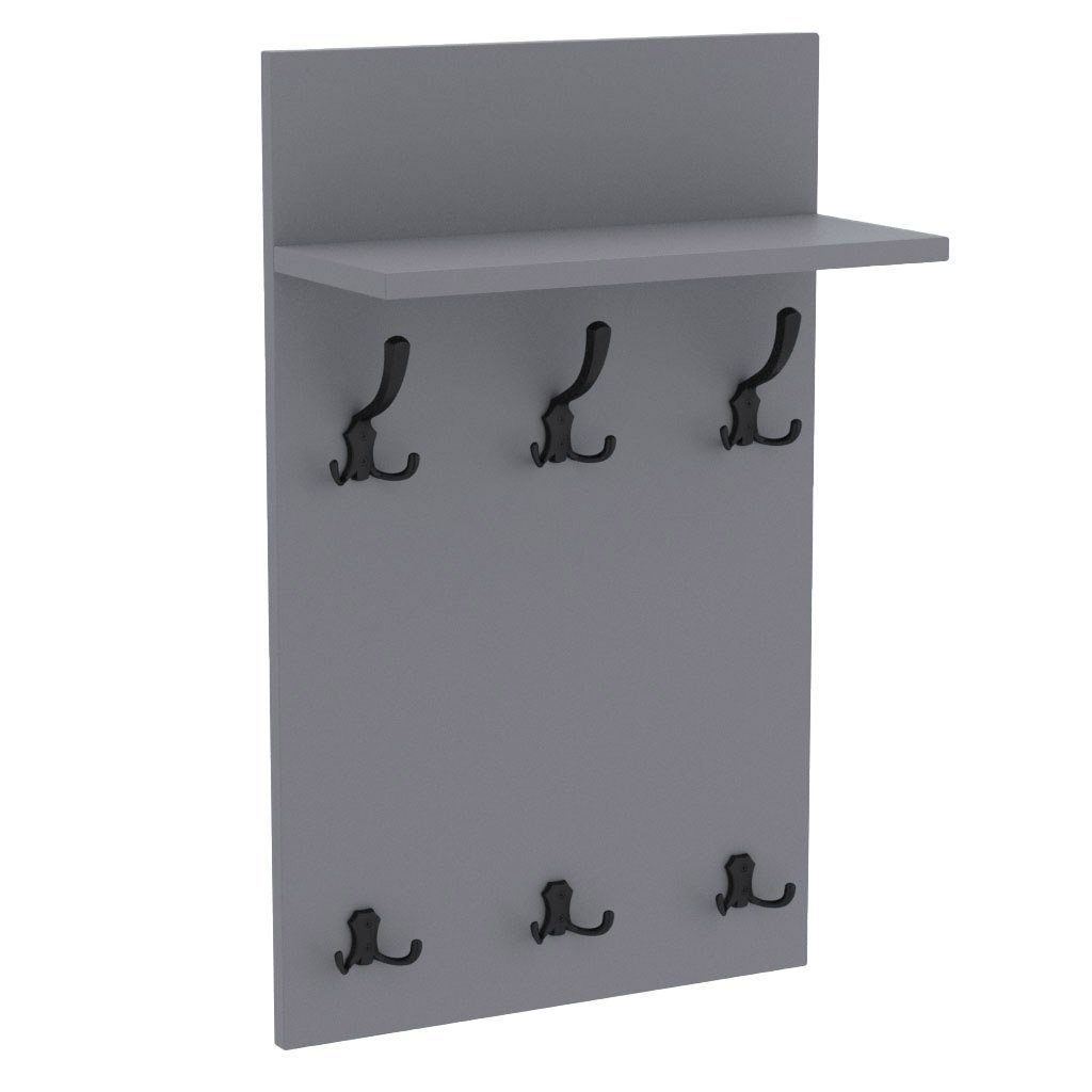 AKKE Garderobenhalter, MIDI Garderobe Schwarze Haken günstig online kaufen