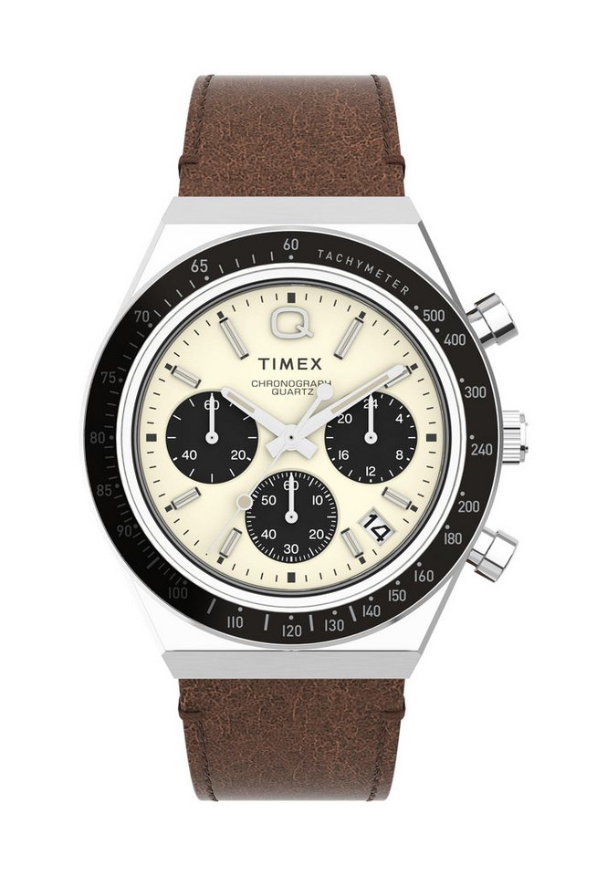 Timex Quarzuhr Q Timex Chronograph, (1-tlg., Not a set – not applicable to this product), Quarz Chronograph