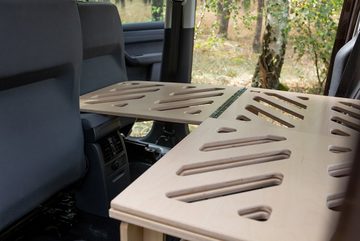 Mayaadi Home Campingliege Moonbox Campingbox Laminiert Campingküche Schlafsystem VW Van Kombi