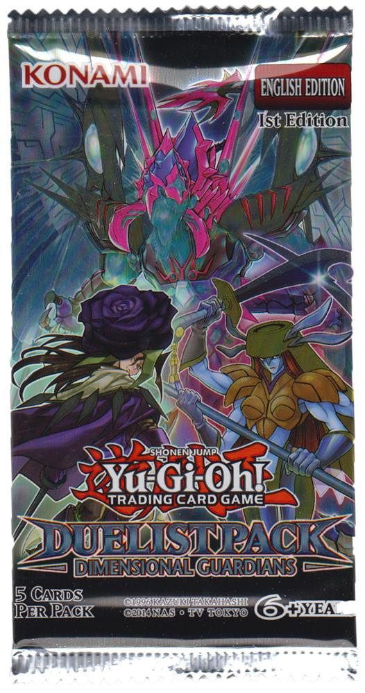 Yu-Gi-Oh Sammelkarte Duelist Pack - Dimensional Guardians - 1 Booster ENGLISCH - 1. Auflage