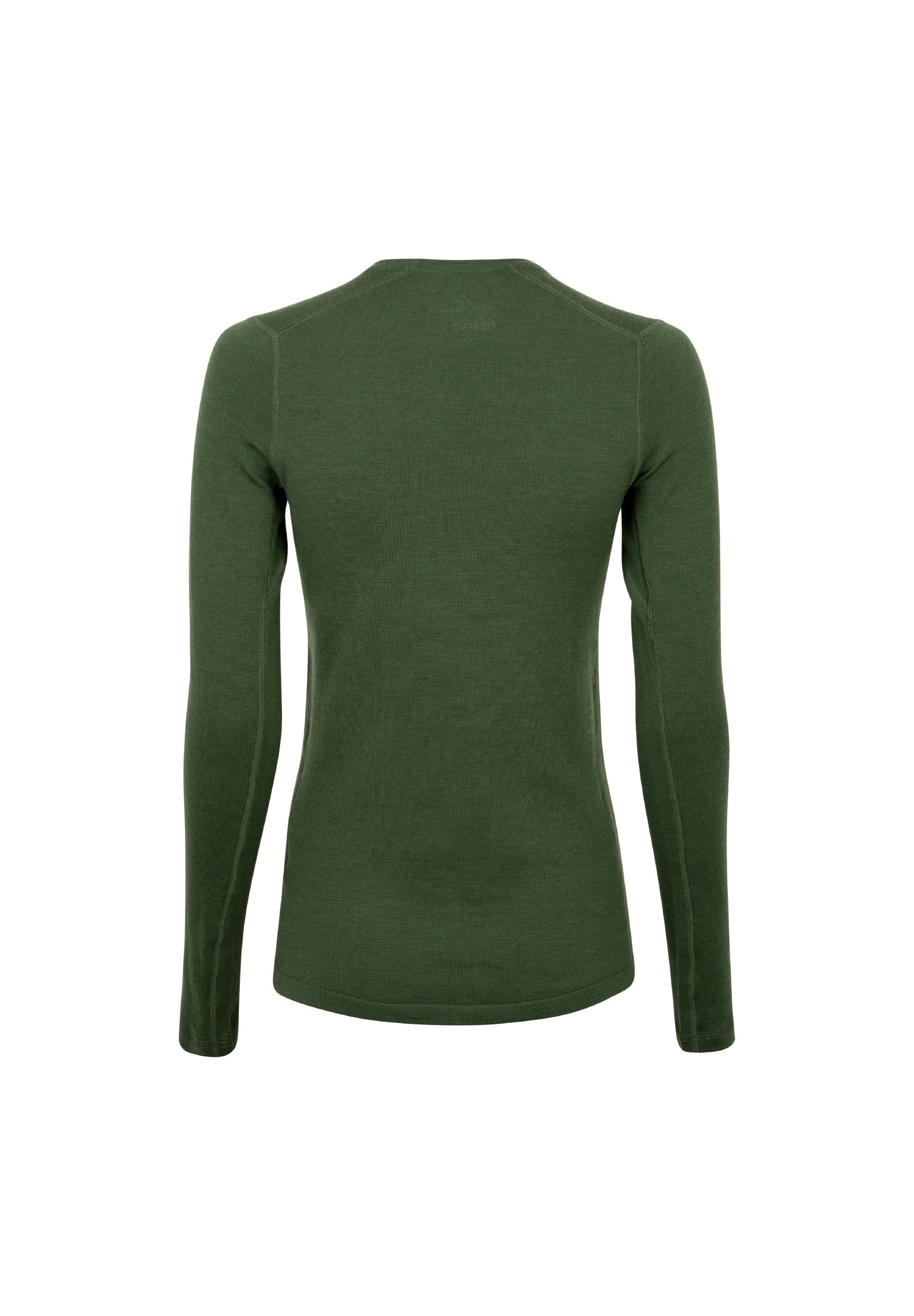 DANISH ENDURANCE Merino Thermounterhemd Damen Funktionsshirt green Temperaturregulierend