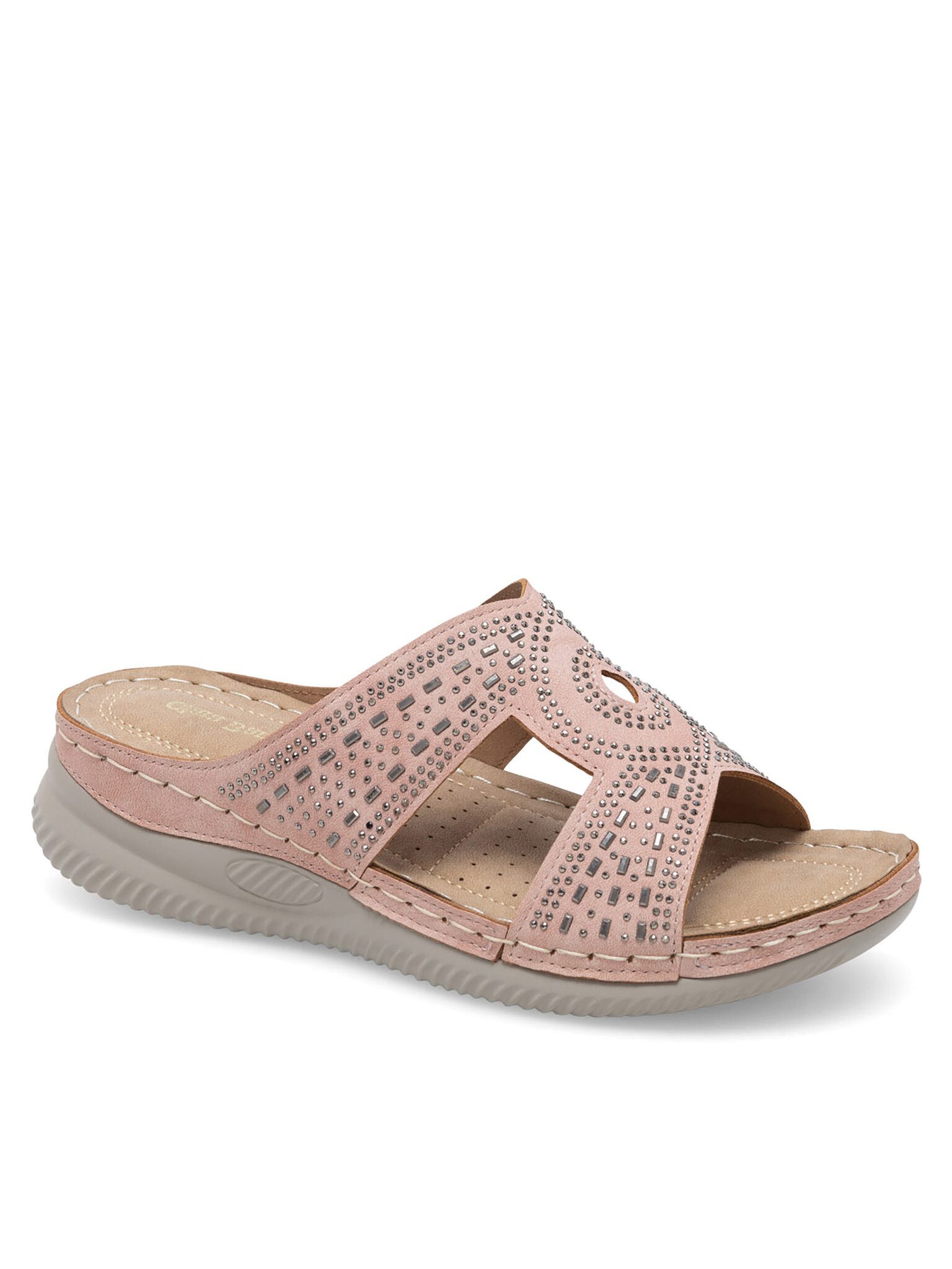 Clara Barson Pantoletten WYL05010-30 Rosa Pantolette günstig online kaufen