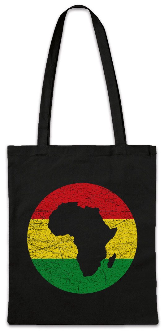 Beuteltasche Zion Africa Circle Stofftasche Jah Ras Musik Babylon Irie Reggae