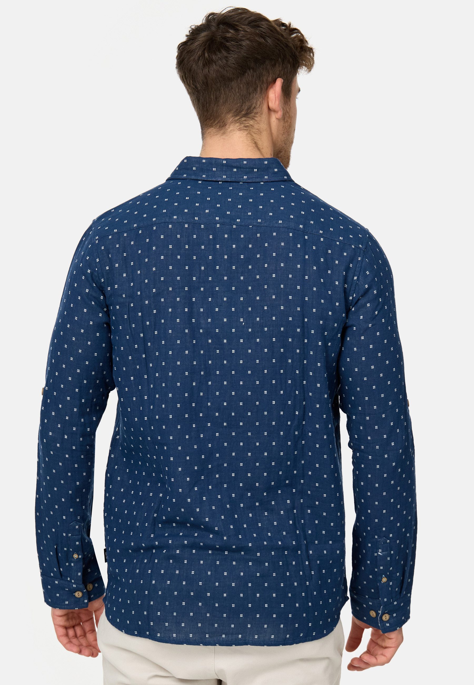 Indicode Langarmhemd Herren INJoffrey Herrenhemd Langarm