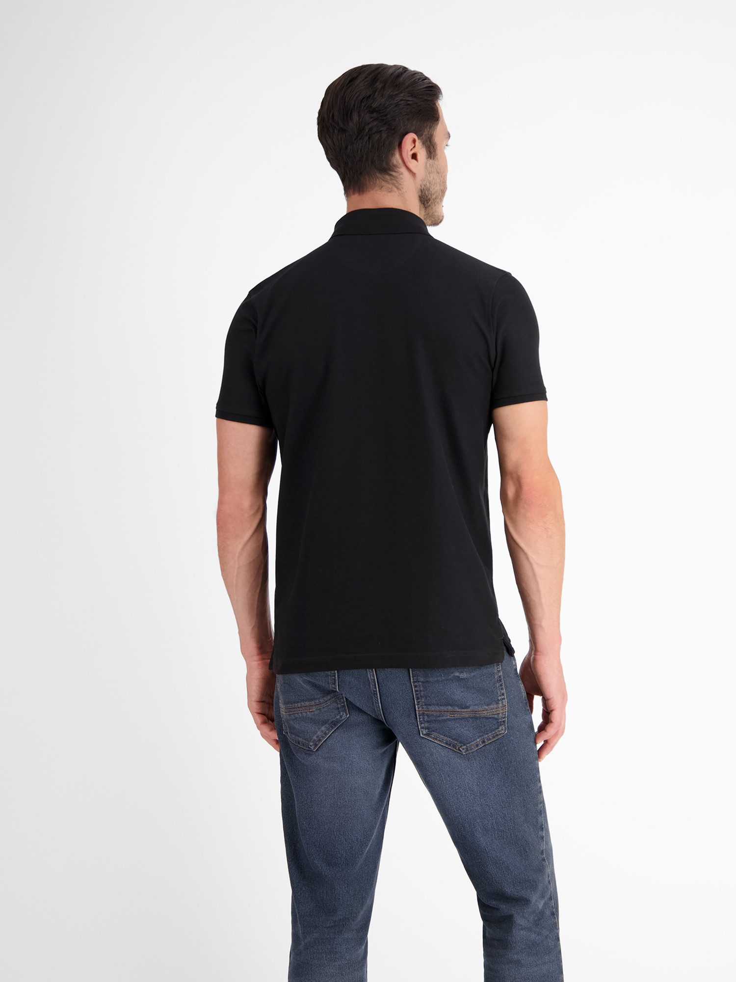 LERROS Poloshirt COOL & DRY mit Logo-Stickerei