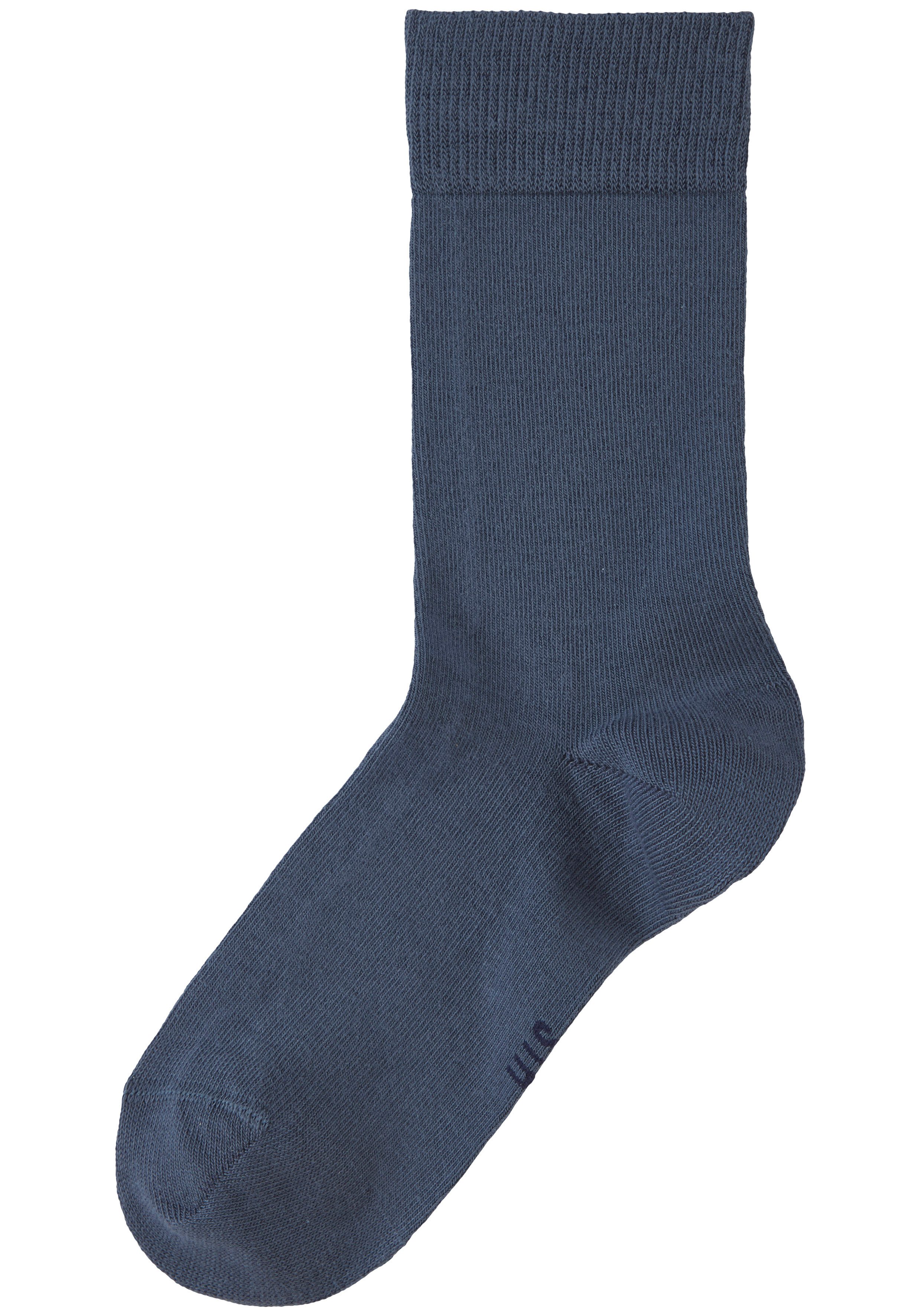 H.I.S Freizeitsocken Damen und Herren Atmungsaktiver Baumwollanteil, Business, Basic (Packung, 10-Paar, Gr. 35-38 bis 47-48) mit weichen Rippbündchen – Bild 4 von 5