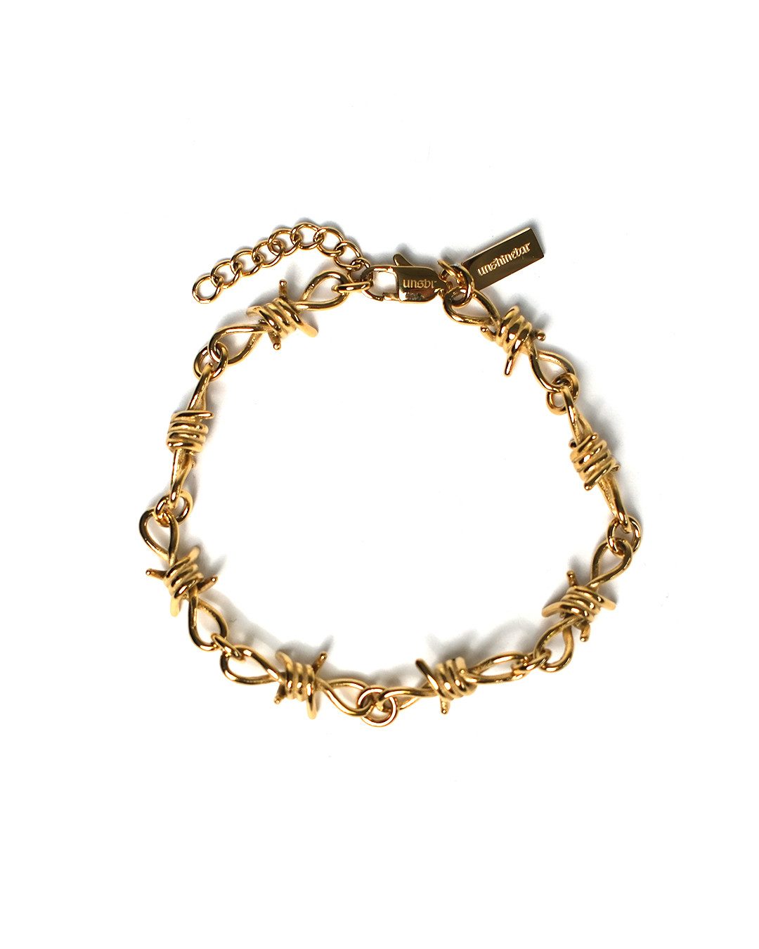 UNSHINEBAR Armband Stacheldraht Armband in Silber günstig online kaufen