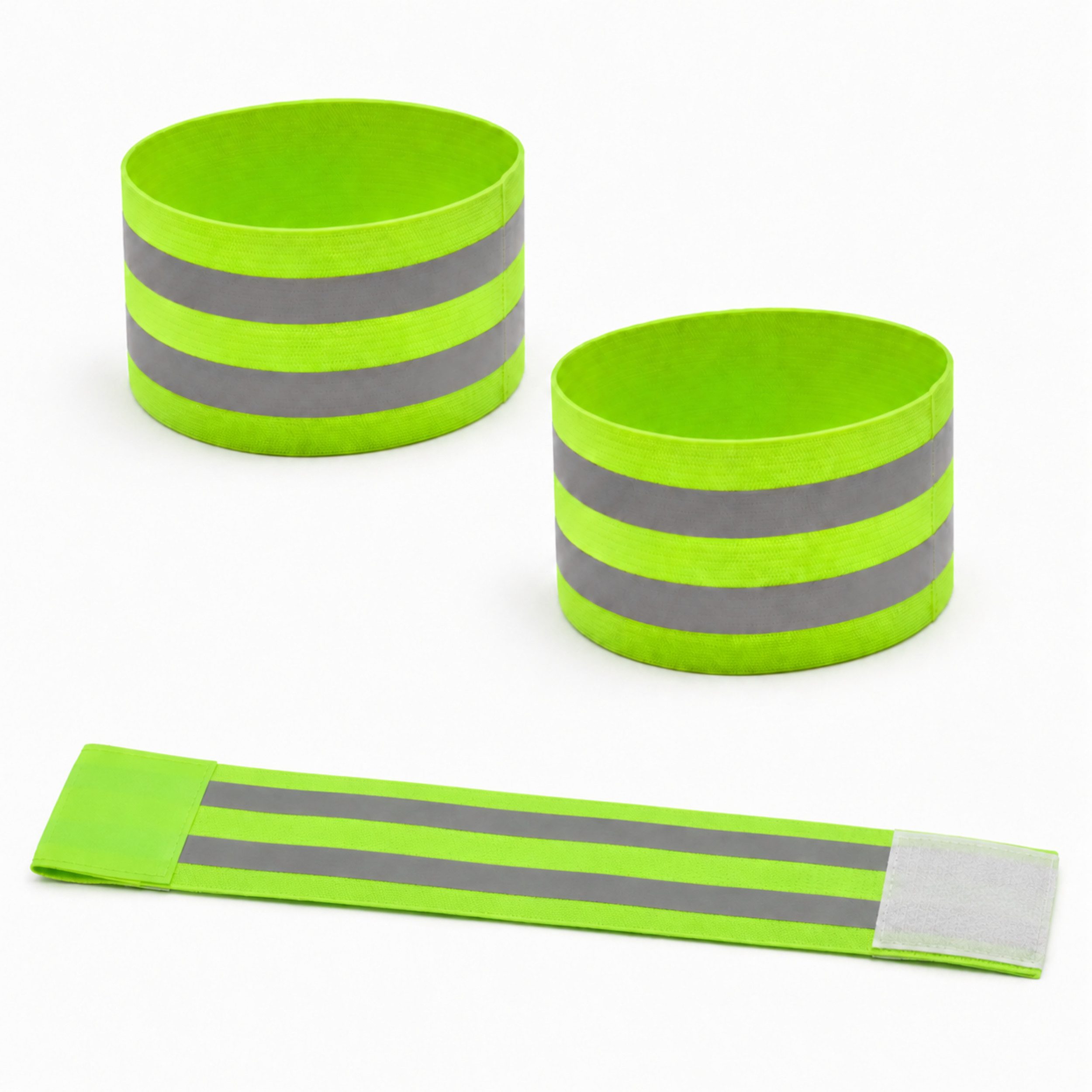 Plug Reflektorband reflektierendes Armband für Joggen, Fahrradfahren & Outdoor, (2 St), Reflektierendes Armband für Outdoor-Aktivitäten