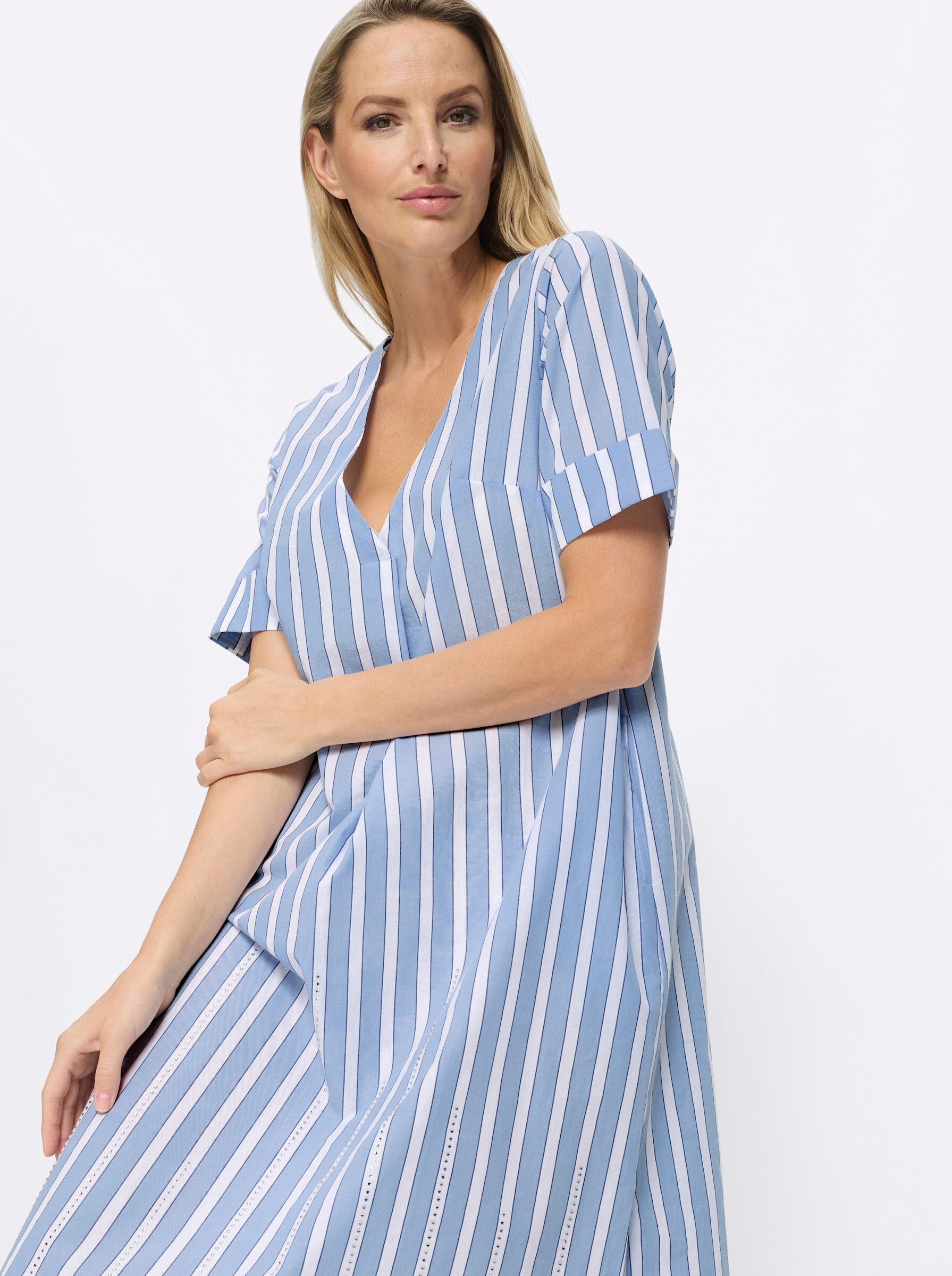 heine Etuikleid Druck-Kleid Kurzarm – Bild 5 von 5