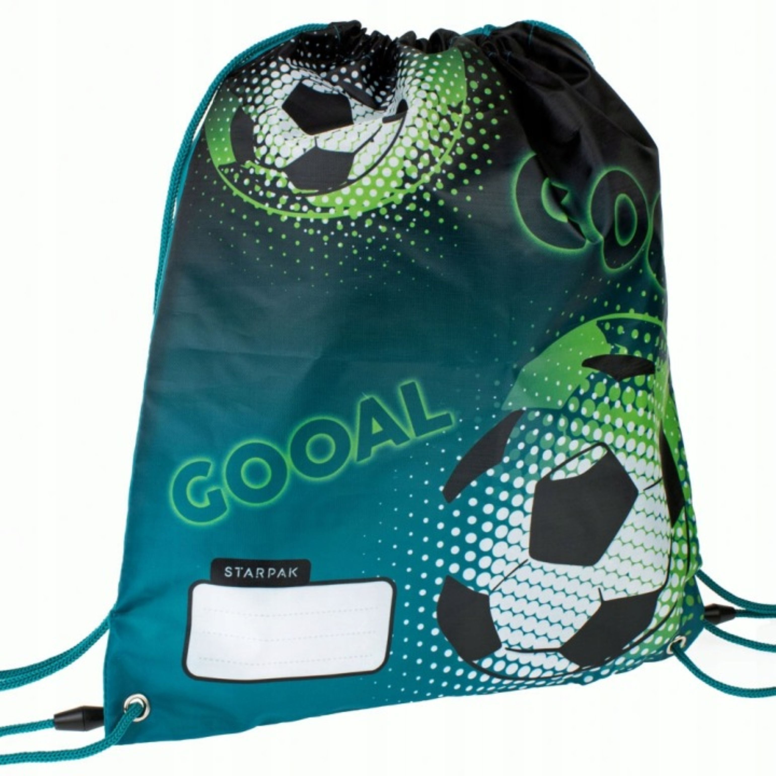 Starpak Turnbeutel Starpak Turnbeutel Football für Jungen Sportbeutel 38,5 × 33 cm (1-tlg)