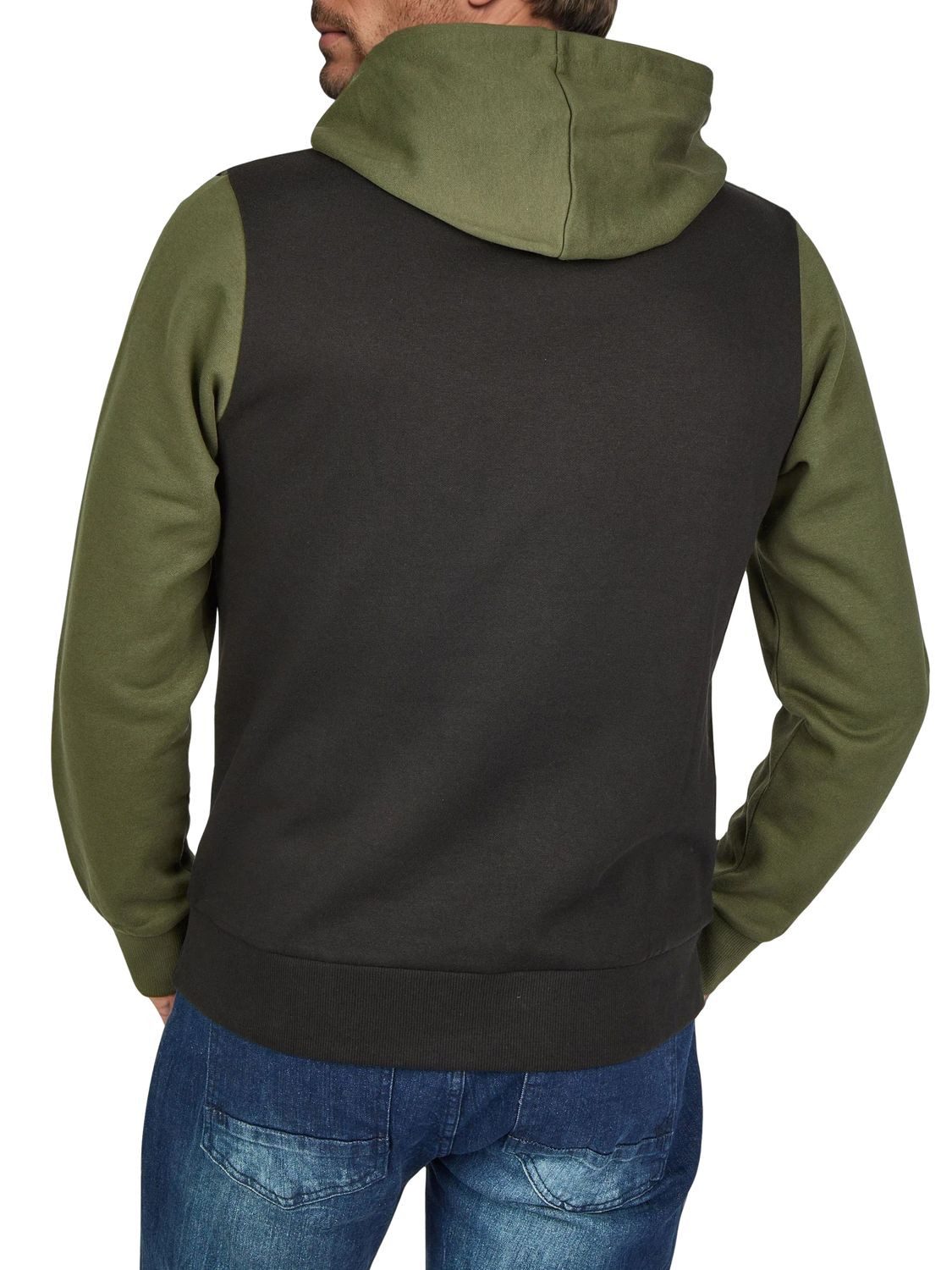 Jack & Jones Kapuzenpullover Herren Hoodie JWHLOGO BLOCKING Regular Fit Sweatshirt mir Kängurutasche