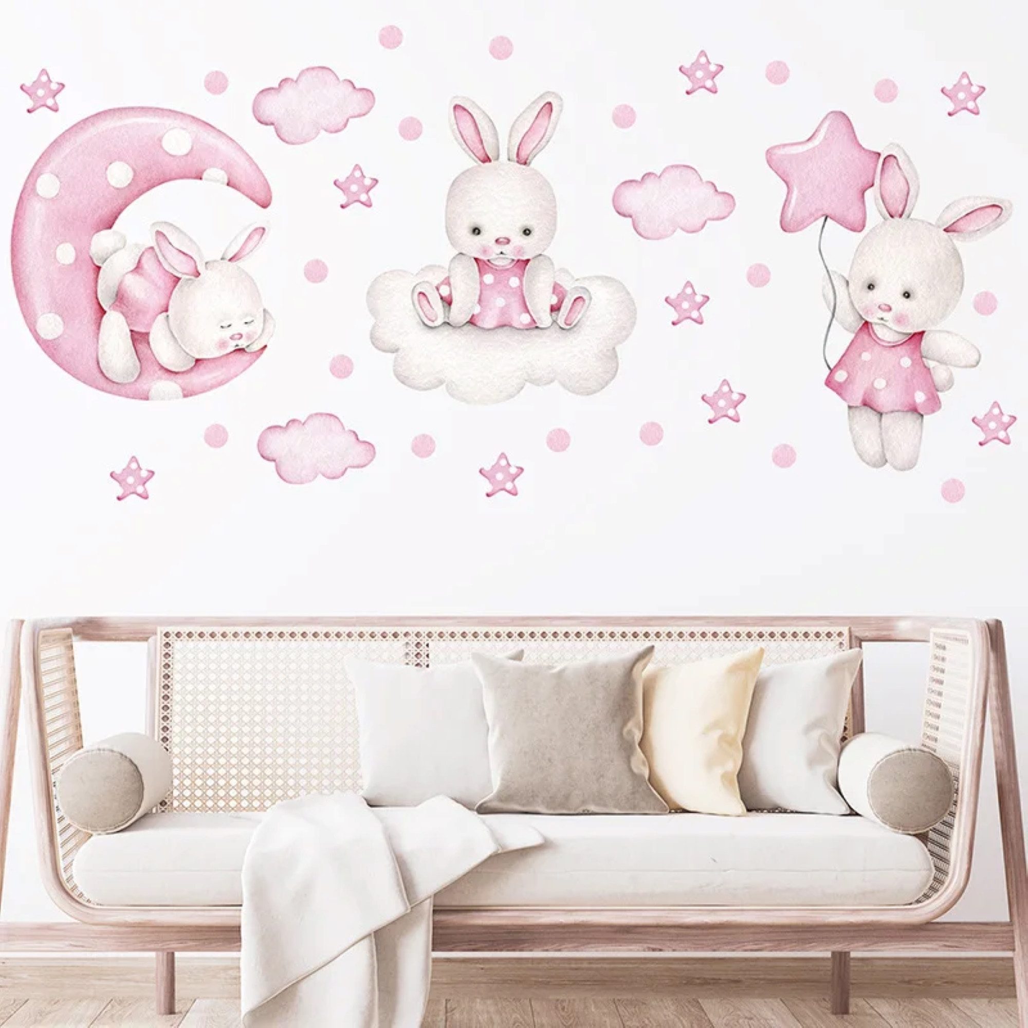Montegoni Wandsticker Wandtattoo Kinder Tier Wandsticker günstig online kaufen