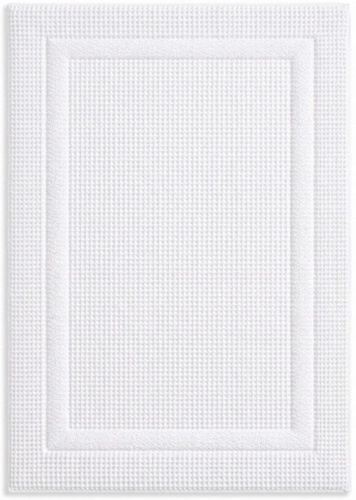 Egeria Badematte LIVA, Höhe 5 mm, Baumwolle, rechteckig, 50x80 cm, Waffelpiqué Struktur