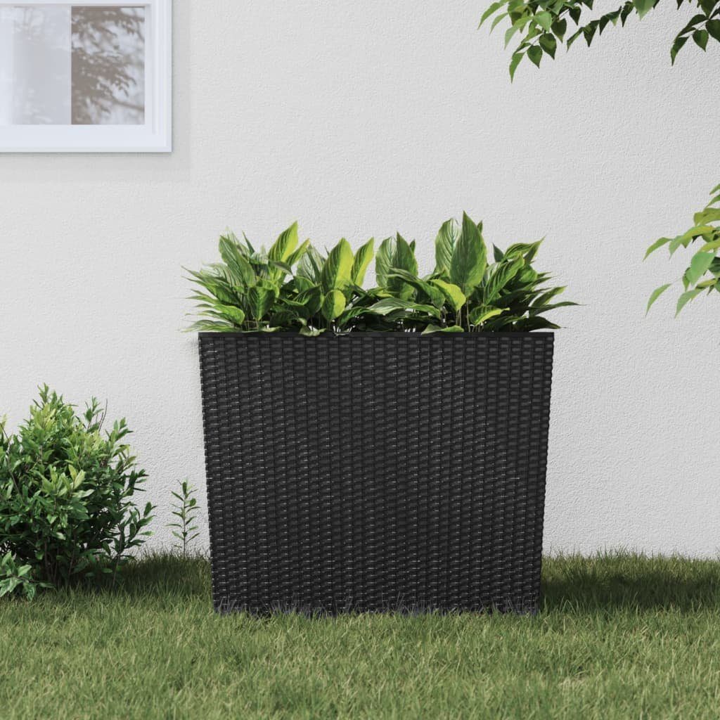 vidaXL Blumentopf Pflanzkübel mit herausnehmbaren Einsatz Anthrazit 12/44 L PP (1 St) – Bild 2 von 5