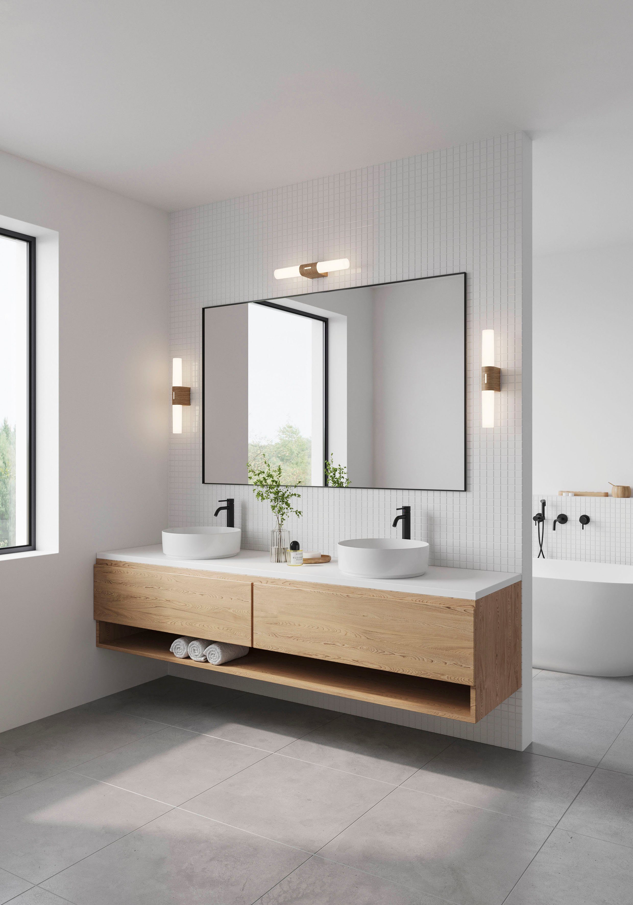 Nordlux LED Wandleuchte Helva Double Basic, günstig online kaufen
