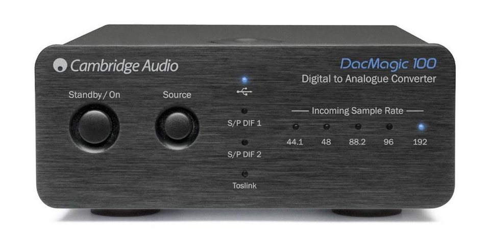 Cambridge Audio DacMagic 100 schwarz Digital Analog Wandler DAC  Audioverstärker