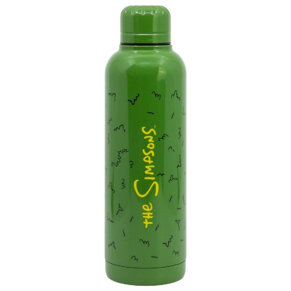 The Simpsons Trinkflasche Isolierte Edelstahl Thermotrinkflasche 515 ml, Edelstahl