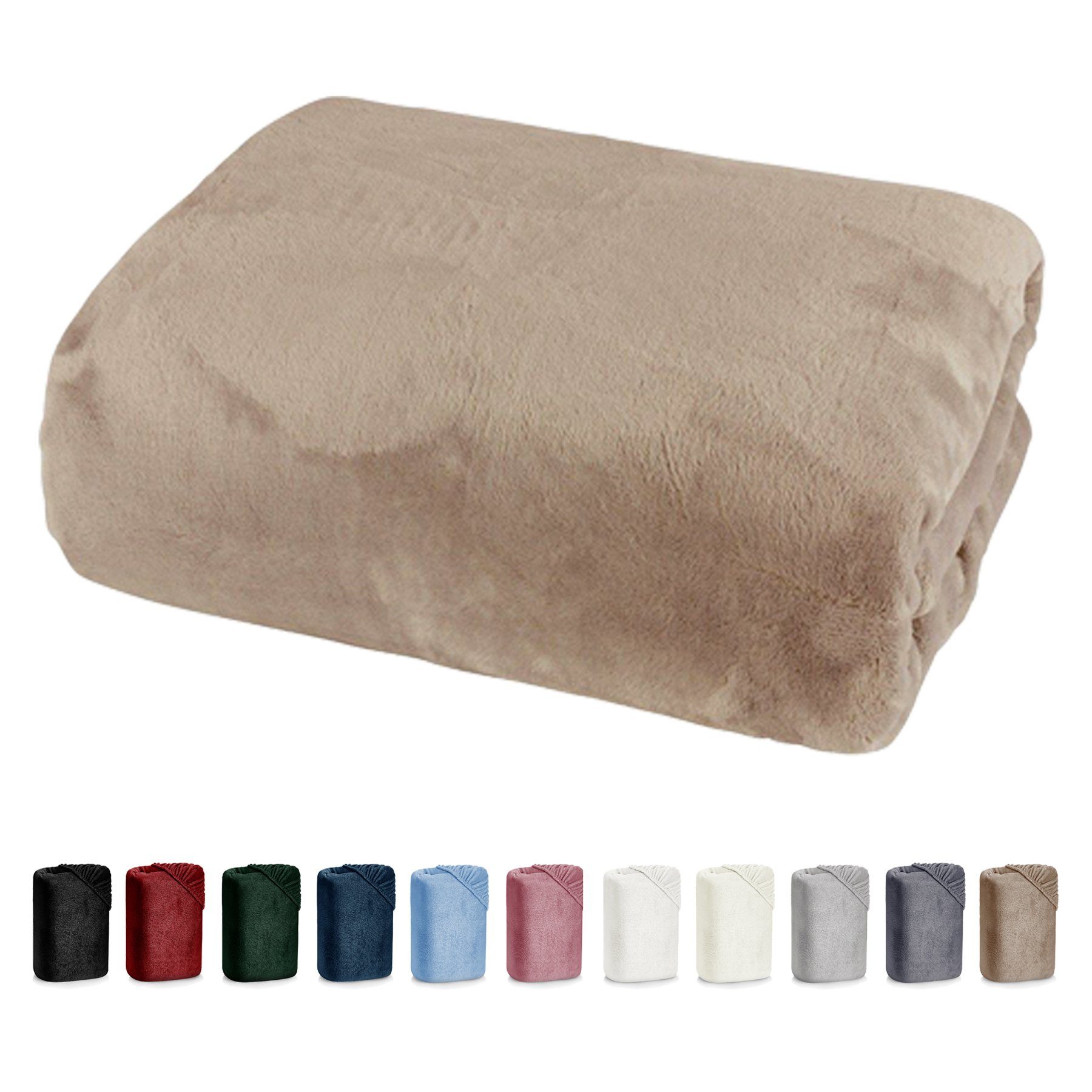 heimtexland Spannbettlaken Cashmere Touch Spannbetttuch Super günstig online kaufen