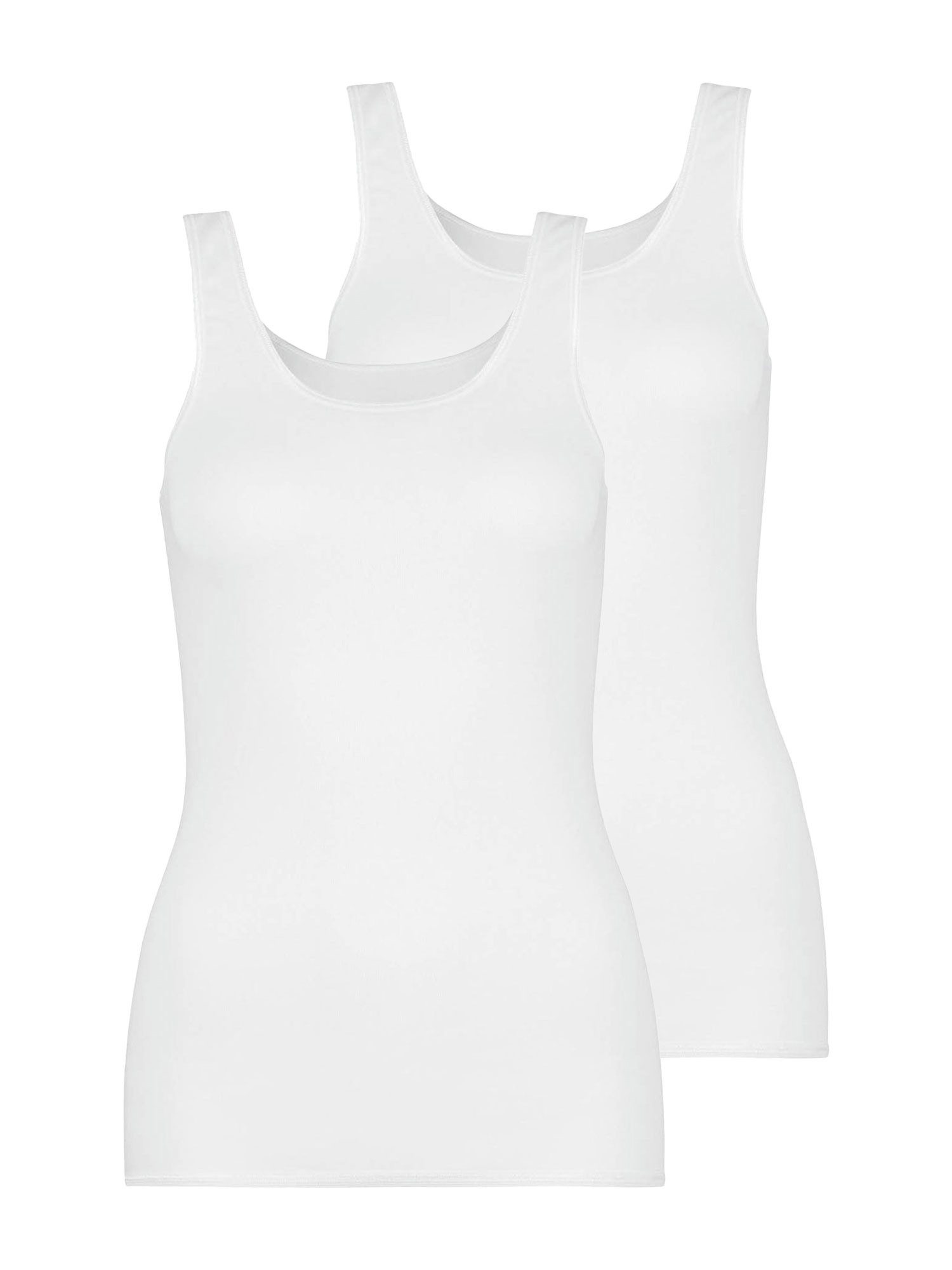 Achselhemd 2er Pack Damen Achseltop Pure