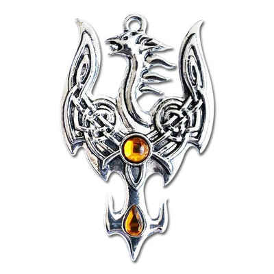 HOPLO Kettenanhänger Avalonischer Phoenix Mythische Kelten Knoten Schmuck Anhänger Amulett