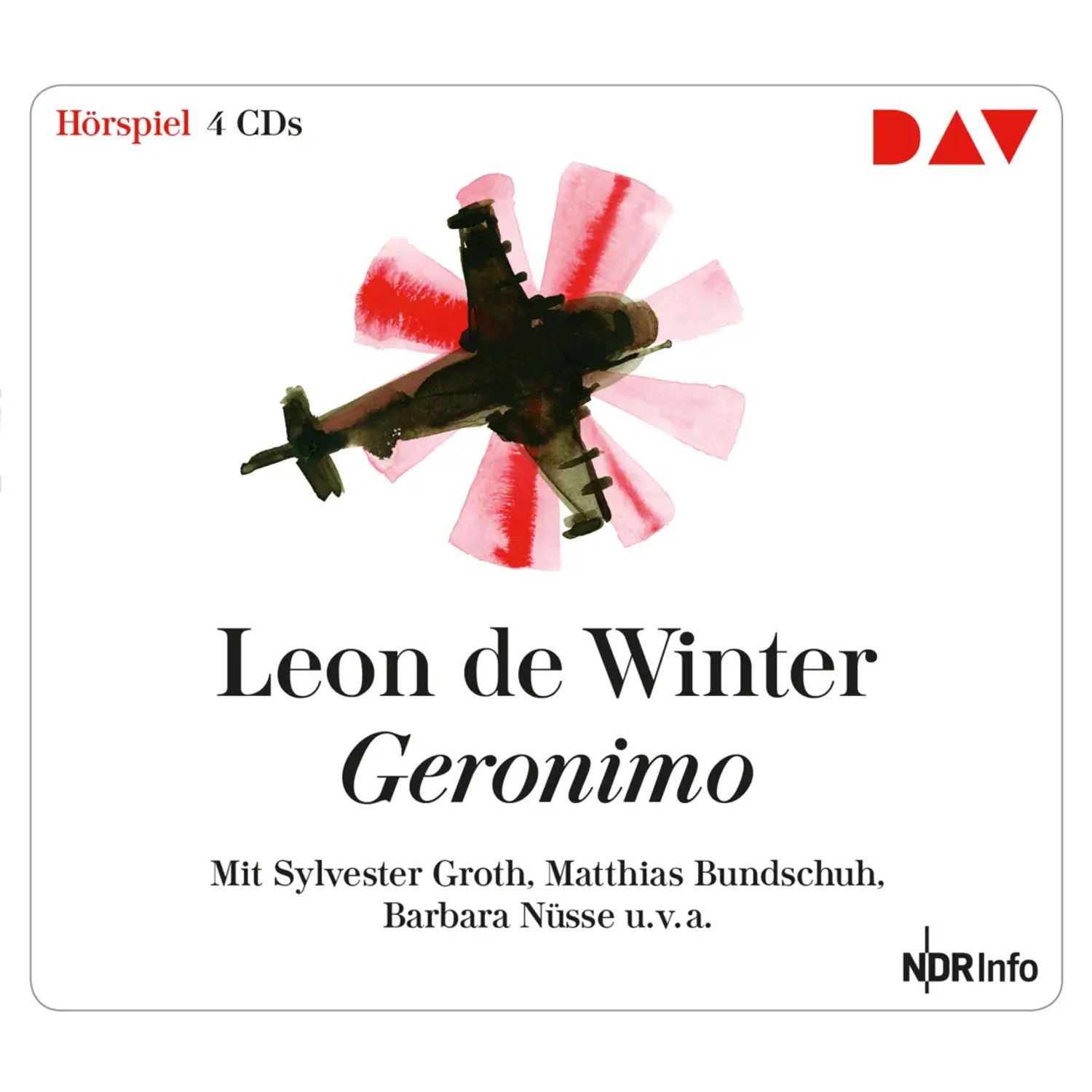 Der Audio Verlag Hörspiel Geronimo,4 Audio-CDs