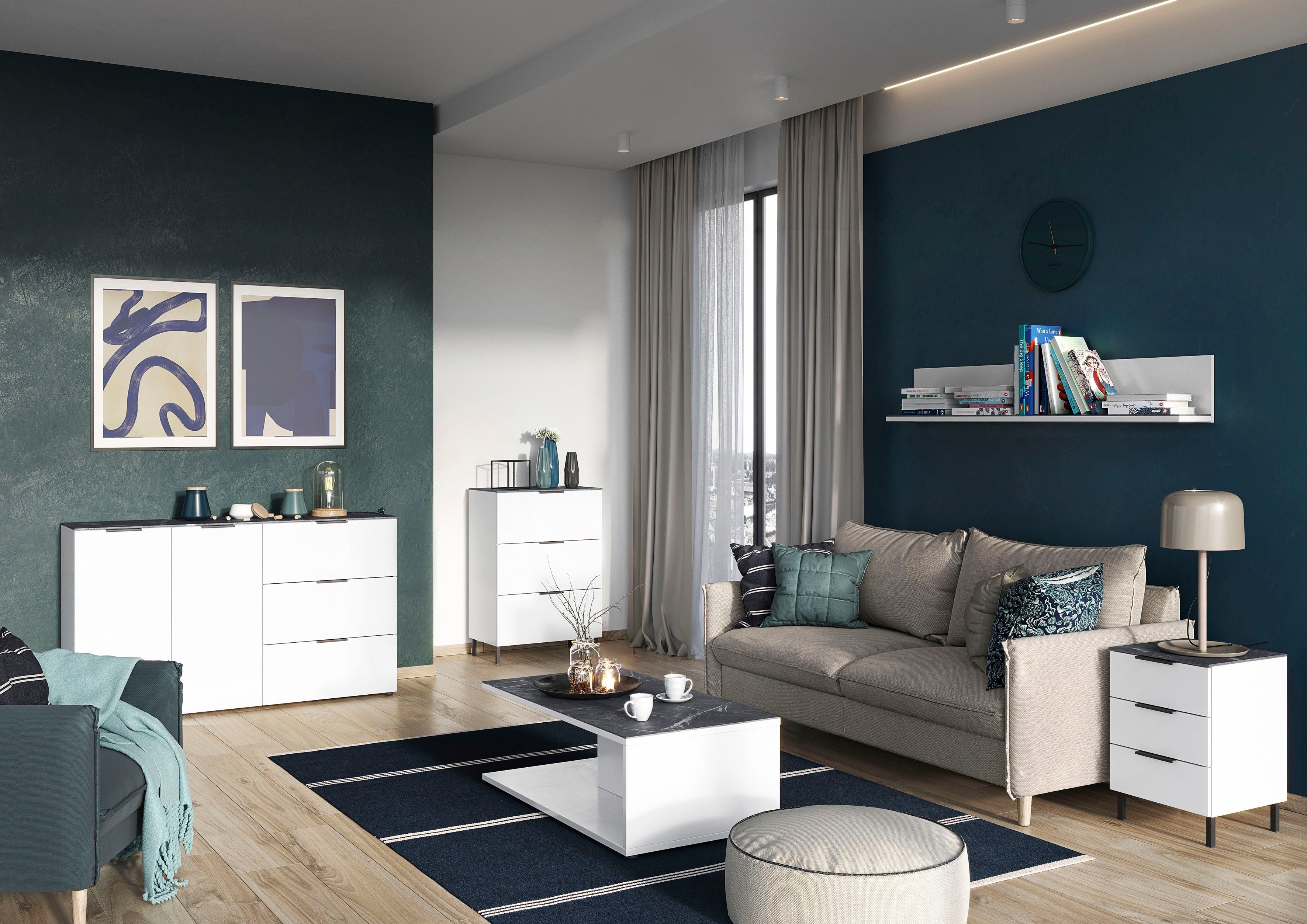 GERMANIA Couchtisch California, Breite 109 cm, günstig online kaufen