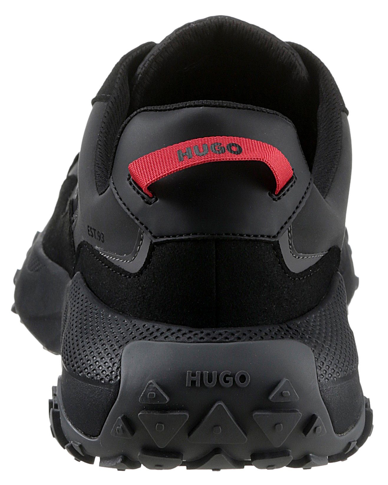 HUGO GO1ST_Runn Sneaker mit schwarz Laufsohle profilierter