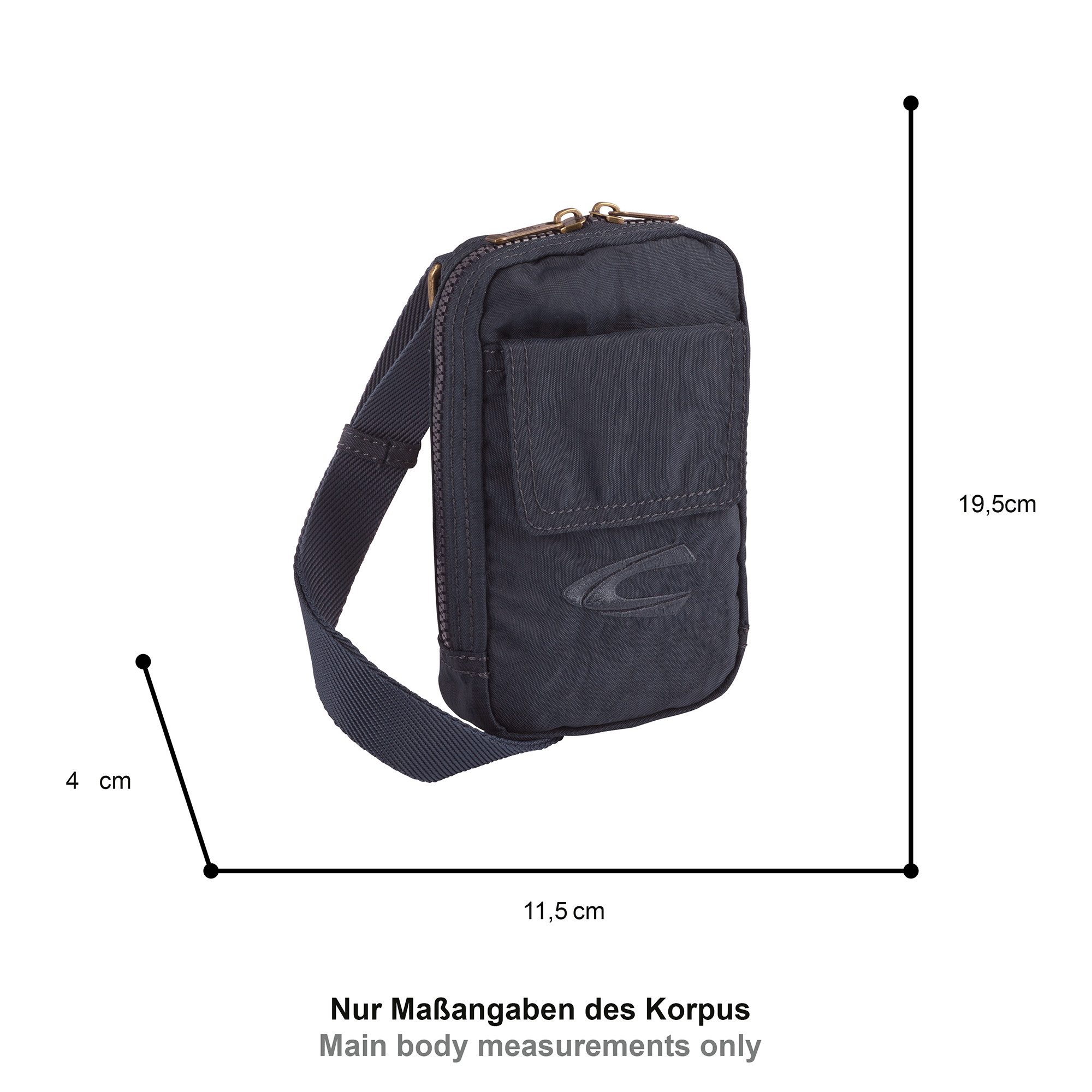 camel active Umhängetasche Journey, aus leichtem robusten Nylon, funktional günstig online kaufen