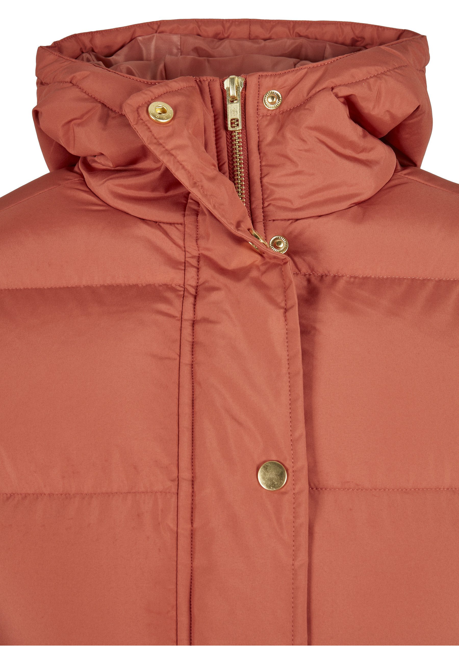 URBAN CLASSICS Winterjacke Urban Classics Damen Ladies Hooded Puffer Jacket (1-St)