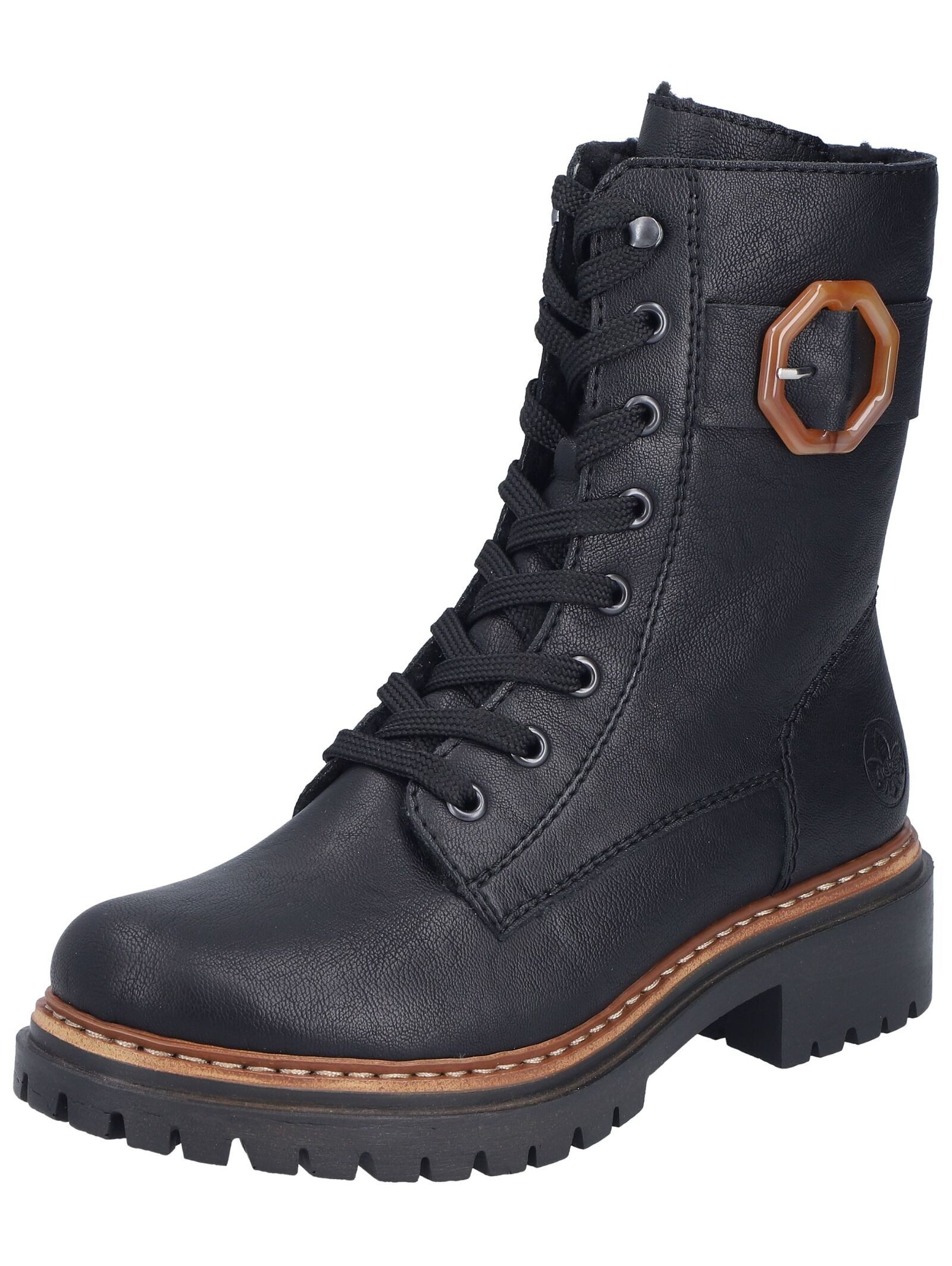 Rieker Rieker Stiefelette Lederimitat Schnürstiefelette günstig online kaufen