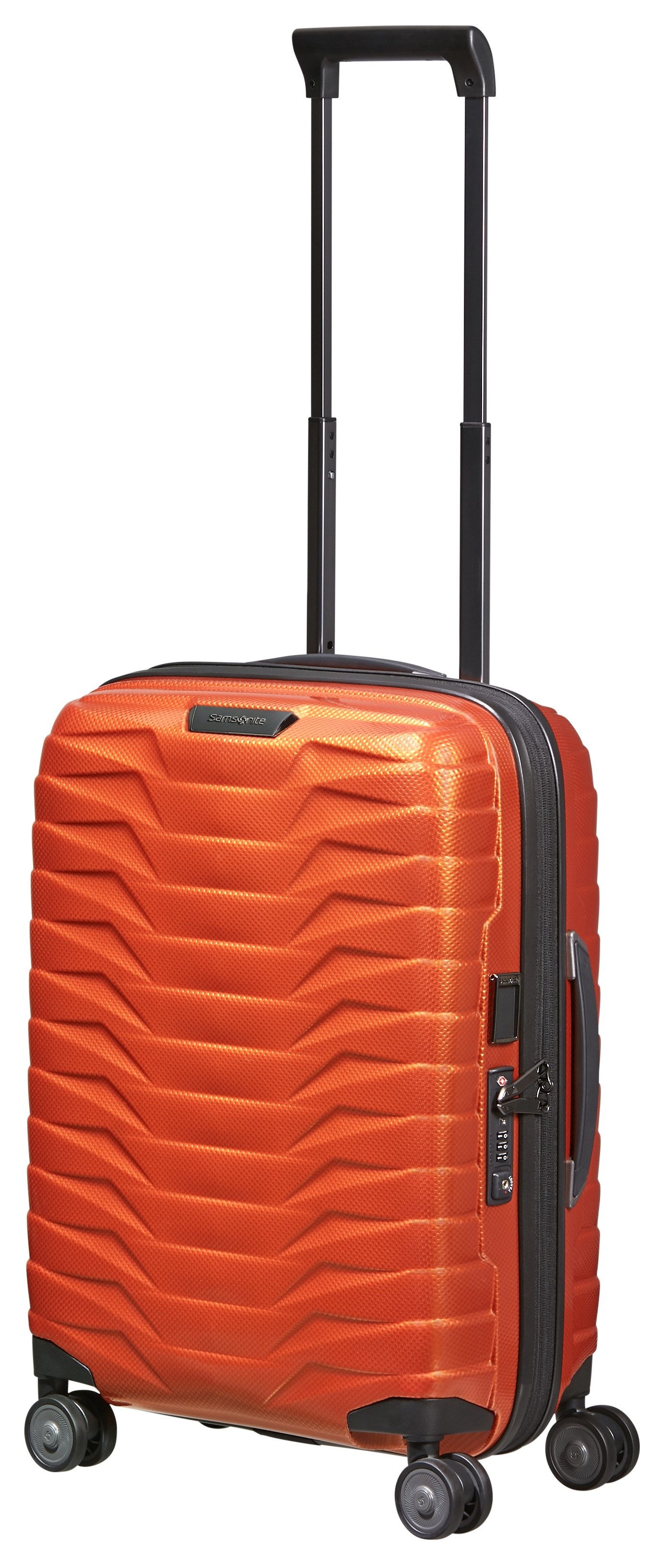 Samsonite Hartschalen-Trolley PROXIS, verschiedene Farben, 4 Rollen, aus Polypropylen, Tragegriff oben und seitlich