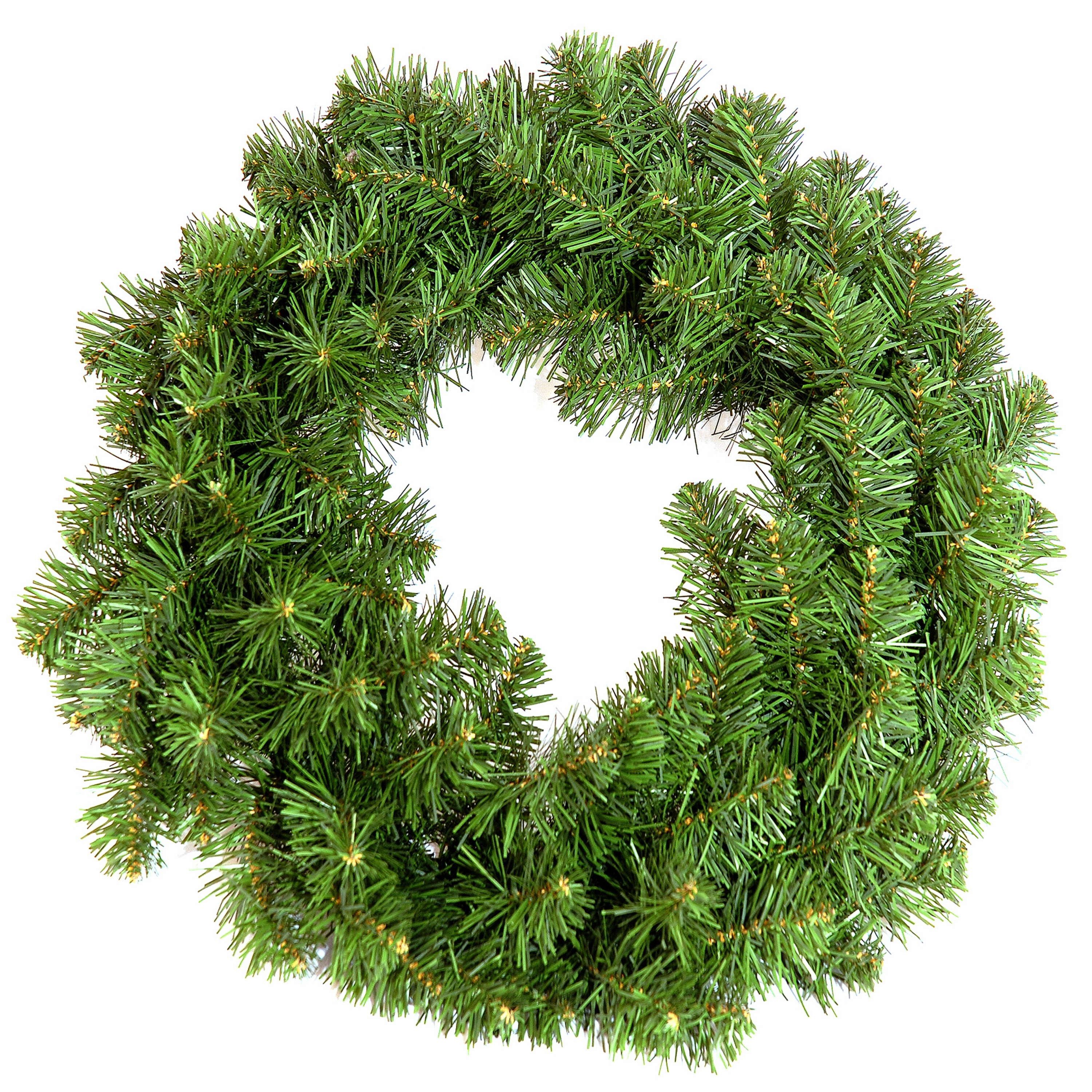 artplants Adventskranz Textil Tannenkranz Marlow, grün, Ø50cm
