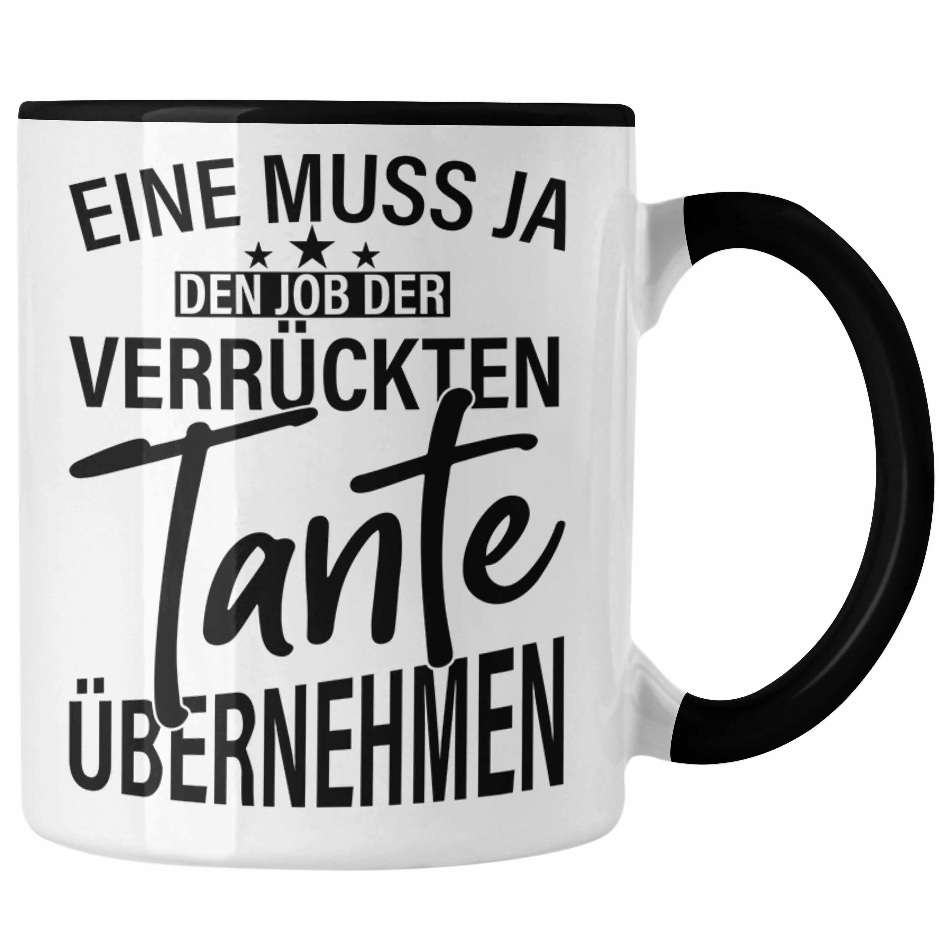Weihnachten Tasse Tasse - Geburtstag Geschenkidee Tante Beste Verrückte Schwarz Trendation Trendation Lustig Tante Geschenkidee Geschenk