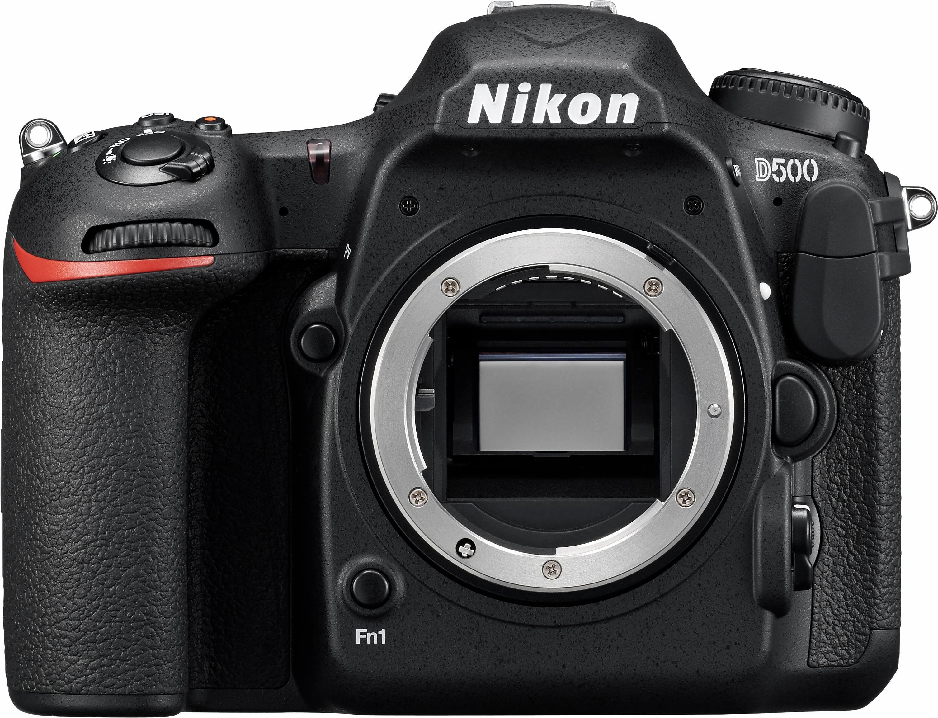 Nikon D500 Spiegelreflexkamera (20,9 MP, NFC, WLAN (Wi-Fi), Videoaufnahme  in 4K (2160p)