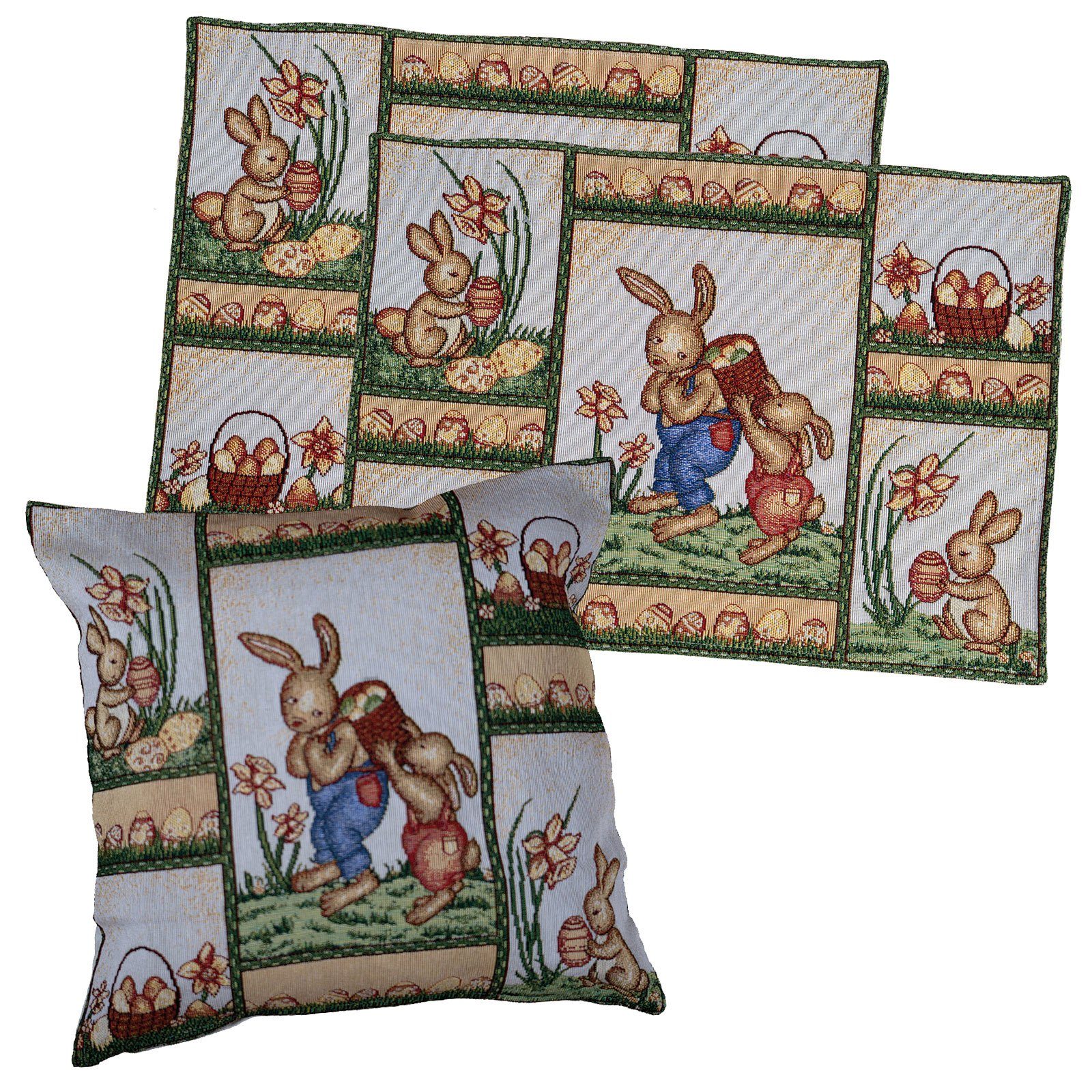 heimtexland Platzset Gobelin Tischdeko Osterdeko Tischset günstig online kaufen