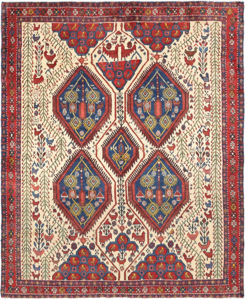 Carpet Avenue Teppich Afshar Shar-Babak 183x146, Rechteck, Höhe: 9 mm