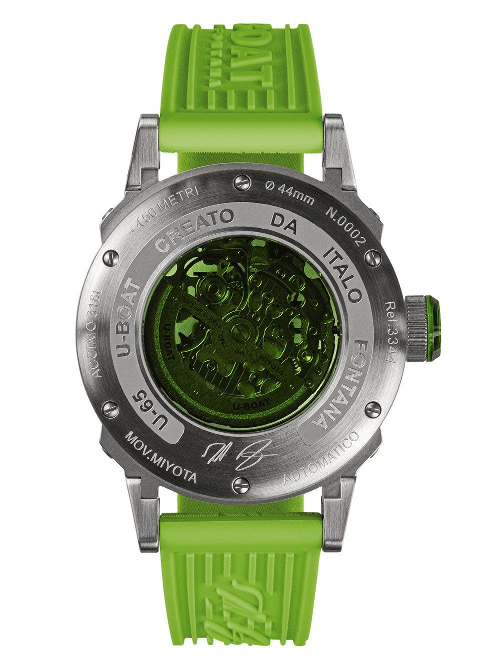 U-Boat Automatikuhr U-Boat 3344 Herrenuhr U-65 Automatik 44mm 5ATM U-Boat 3344 Herrenuhr U-65 Automatik 44mm 5ATM