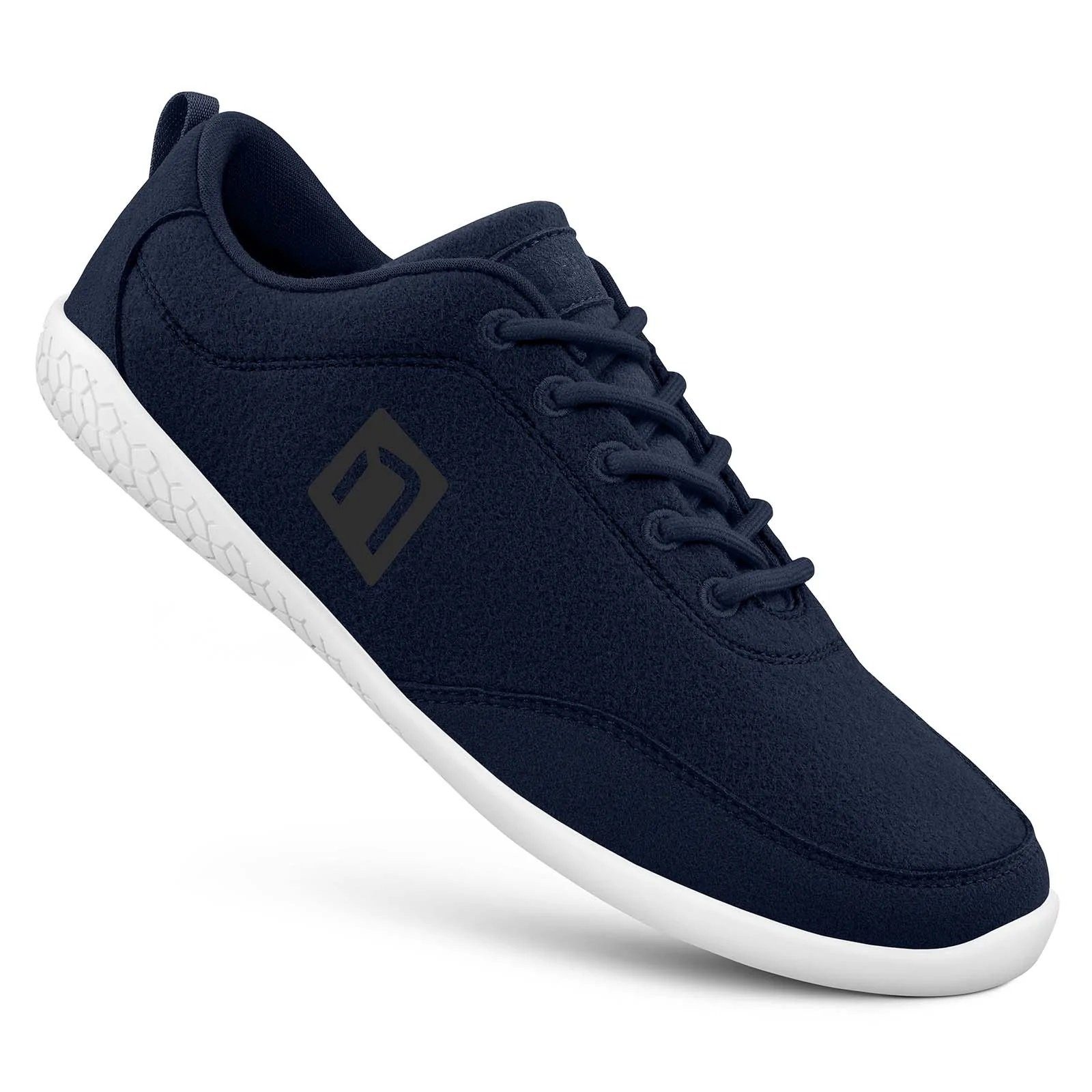 NANGA Merinorunner Barefoot (100% Schurwolle) dunkelblau Damen Sneaker