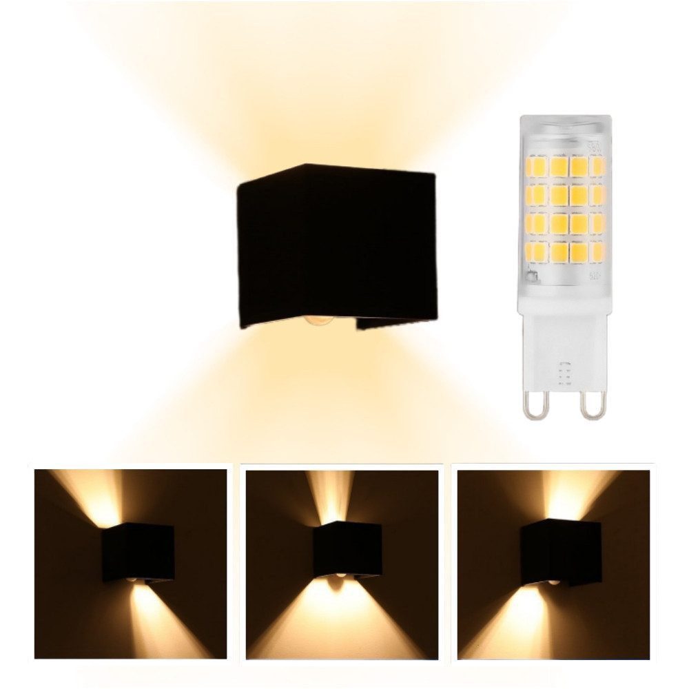WILGOON Wandleuchte Wandlampe mit Austauschbarer G9 günstig online kaufen