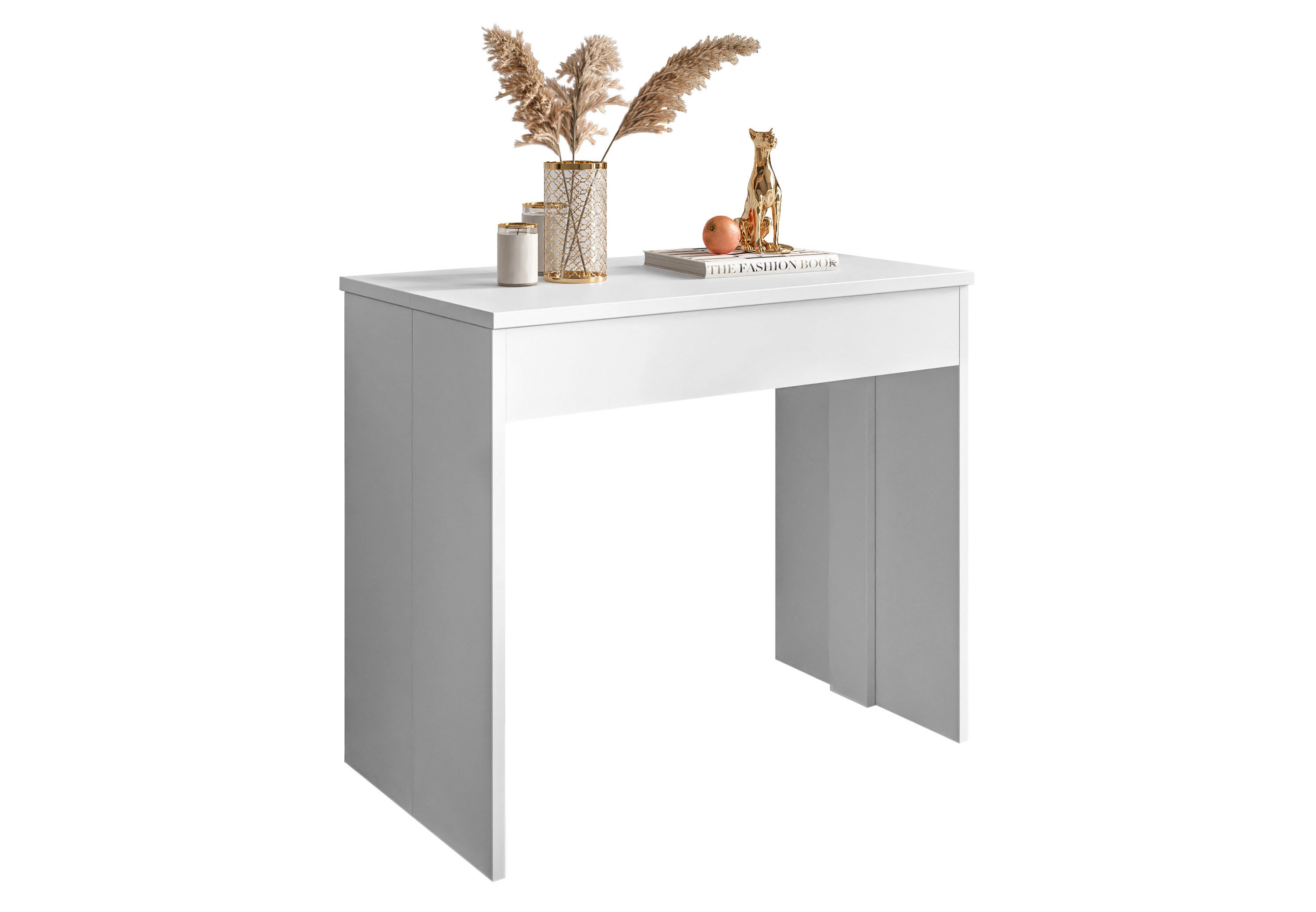 Lookway Konsolentisch WHITE Ausziehbar Esstisch, Breite: 50 - 302 cm günstig online kaufen