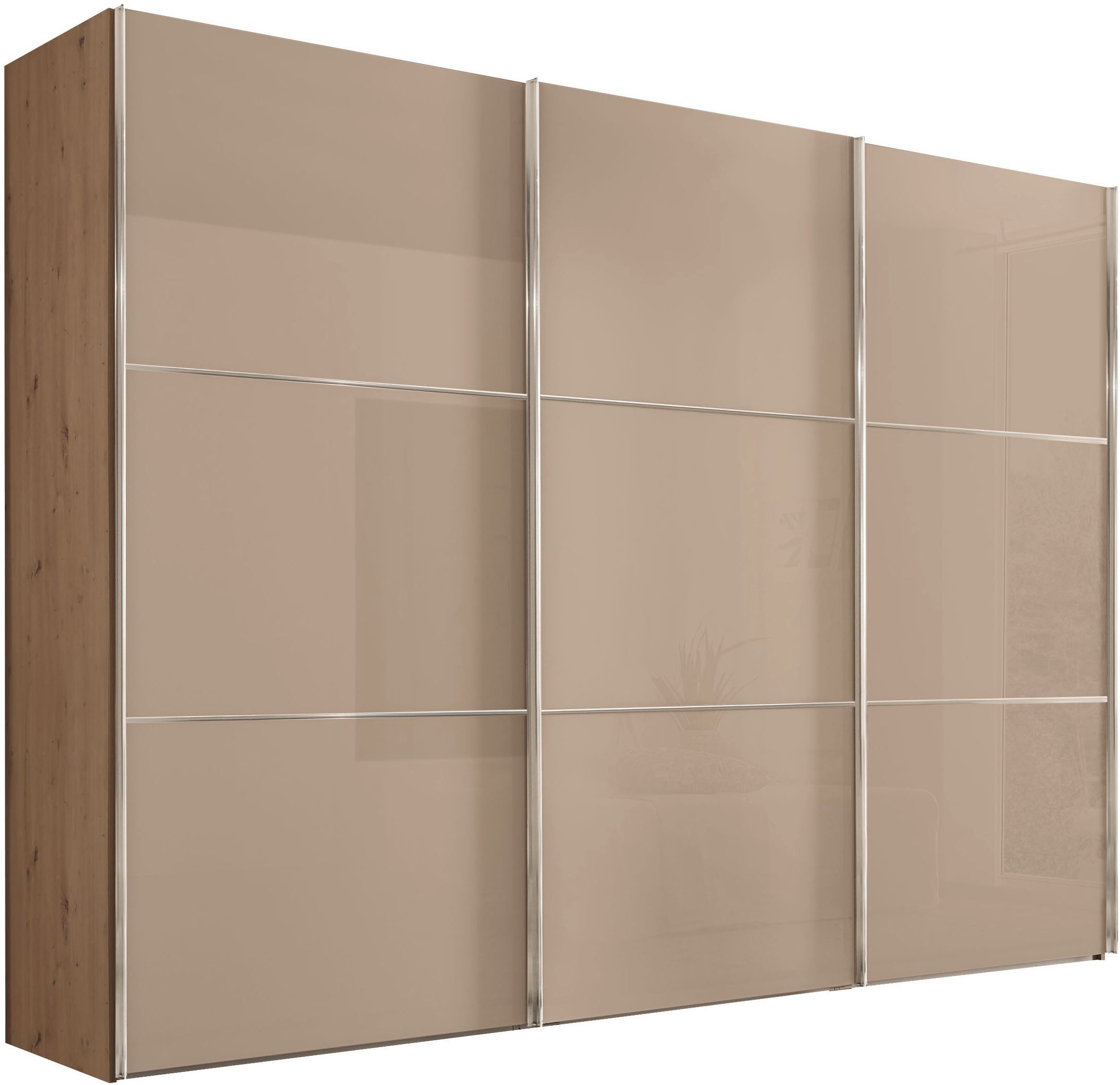 STAUD Kleiderschrank Schwebetürenschrank Includo Glas