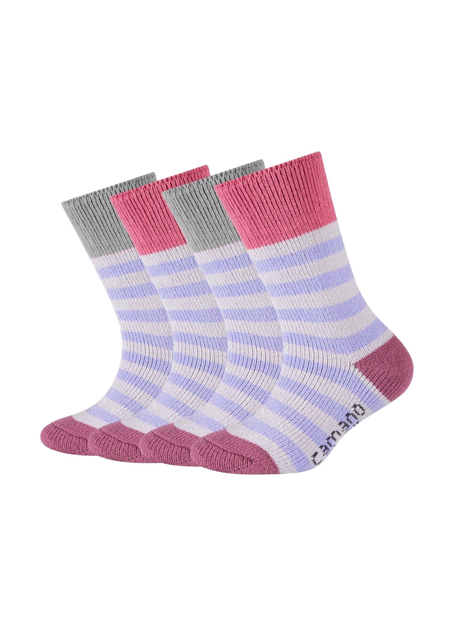 Camano Socken Socken Pack 4er rose wine