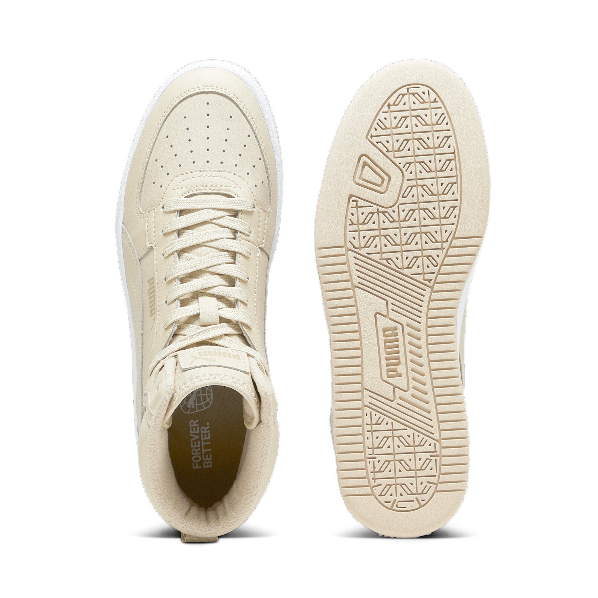 PUMA Caven Beige 2.0 WTR Sneaker Sneakers White Gold Granola Herren Mid