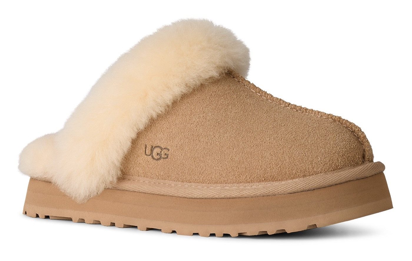 UGG DISQUETTE Clog Pantoffel, Homeslipper mit weichem Fußbett