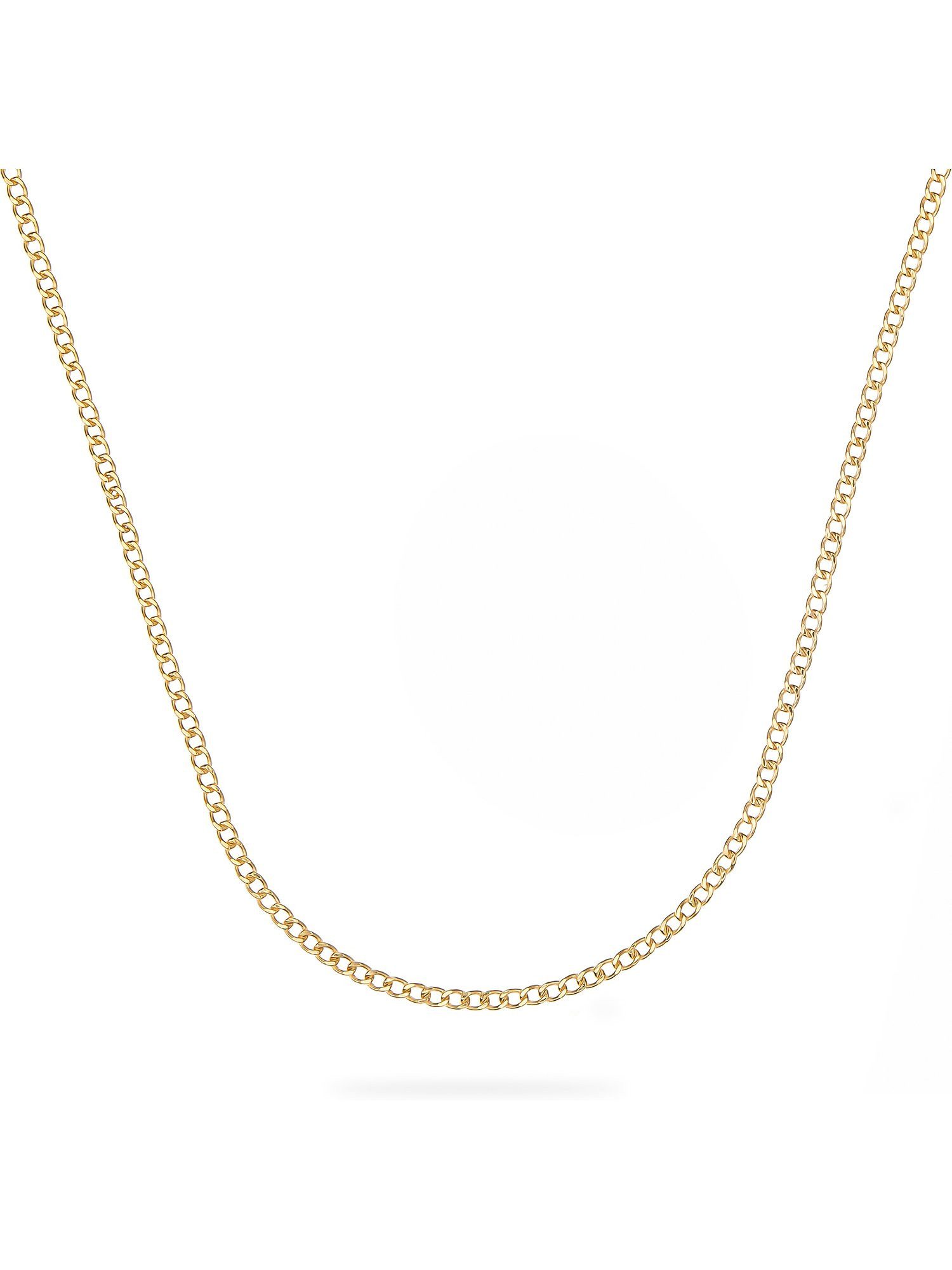 FAVS Collier FAVS Damen-Kette 375er Gelbgold